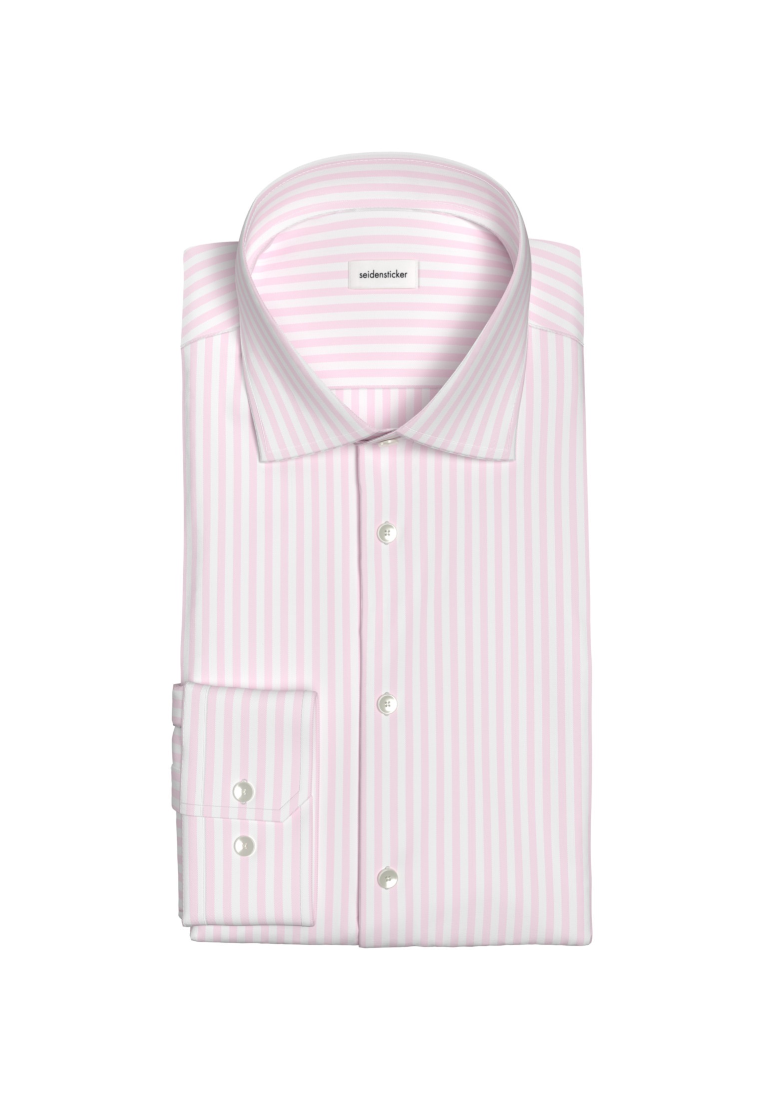 seidensticker Businesshemd »Schwarze Rose« Slim 1/1 Kentkragen Gestreift