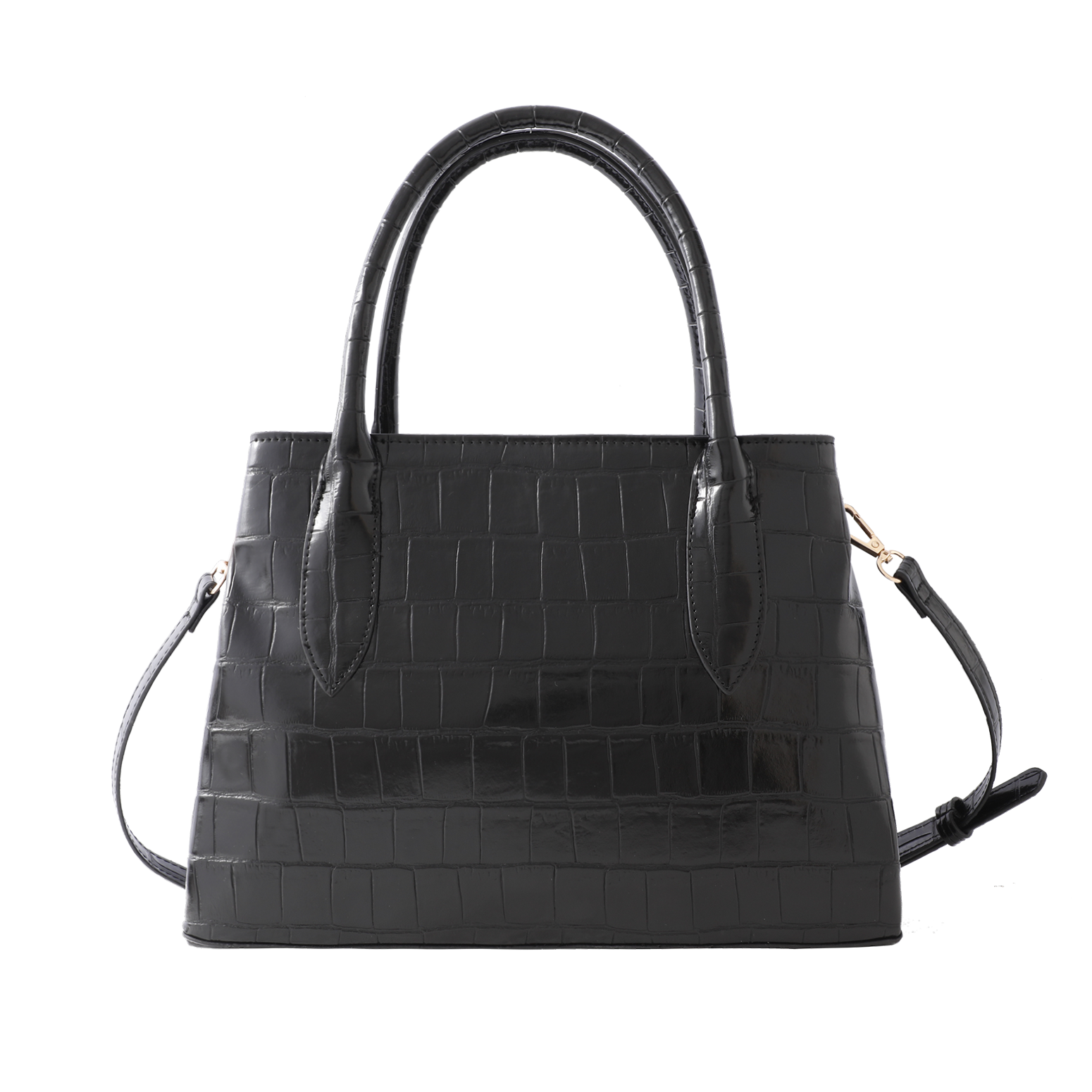MARCO TOZZI Henkeltasche Damen Umhängetasche, Schultertasche in Krokooptik