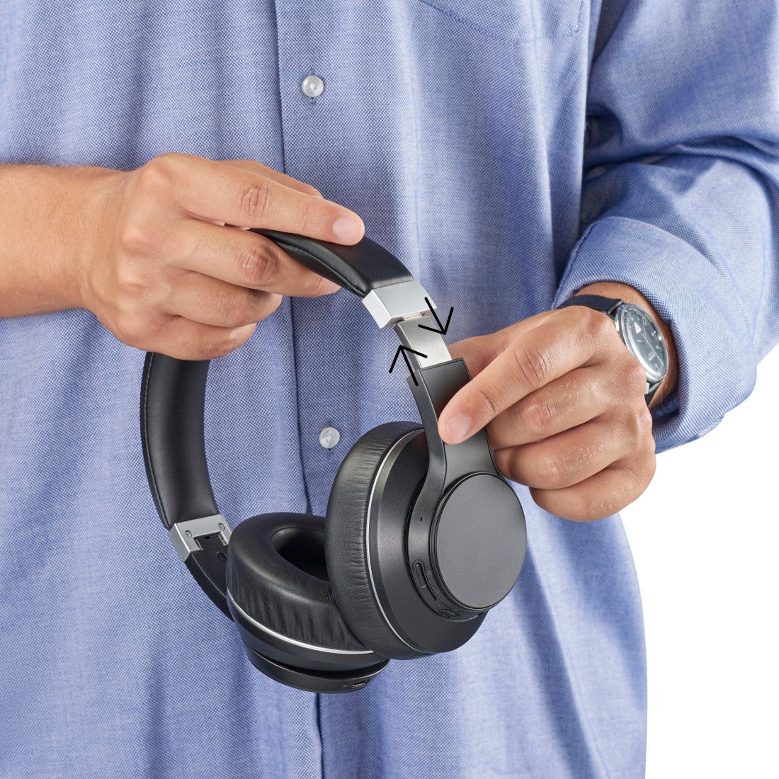 Hama Bluetooth-Kopfhörer »Bluetooth-Kopfhörer „Passion Voyage“, Noise  Cancelling, bis 20h Akku«, Active Noise Cancelling (ANC)-Sprachsteuerung-integrierte  Steuerung für Anrufe und Musik-Freisprechfunktion ➥ 3 Jahre XXL Garantie |  UNIVERSAL