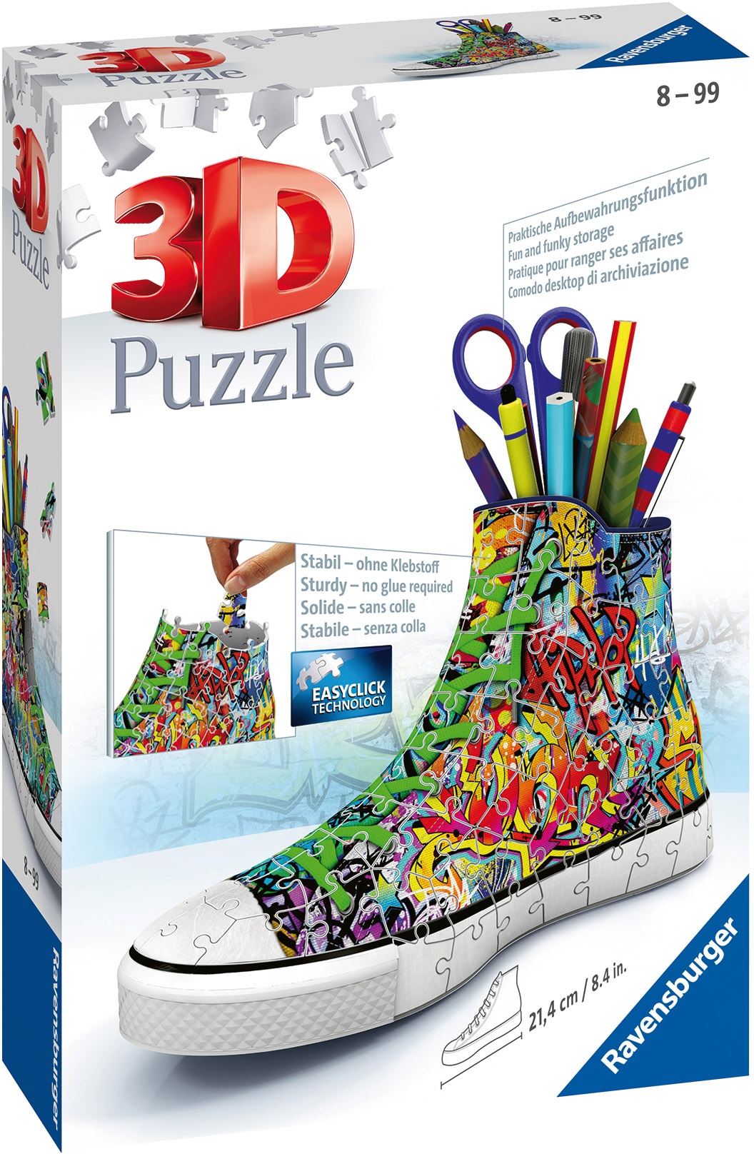 Ravensburger 3D-Puzzle »Sneaker Graffiti Style«, Made in Europe, FSC® - schützt Wald - weltweit