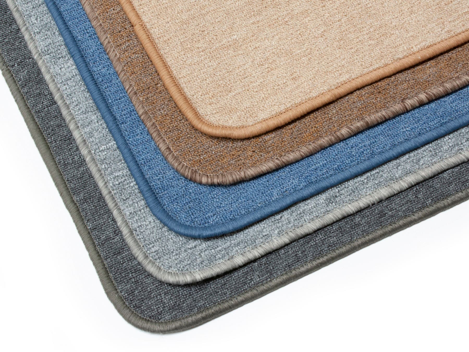 Primaflor-Ideen in Textil Bettumrandung »MACAO«, (3 tlg.), Bettvorleger, Läufer-Set für das Schlafzimmer, Uni Farben