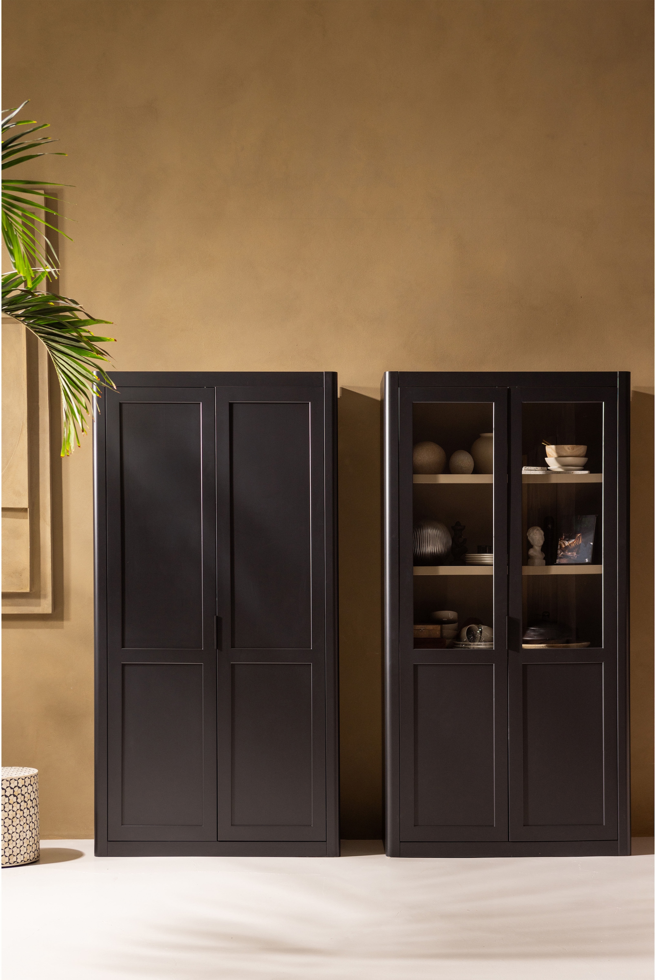 WOOOD Mehrzweckschrank »GUNNAR Stauraumschrank Garderobenschrank« Aufbewahrungsschrank, FSC®-zertifiziertes Kiefernholz, viel Stauraum