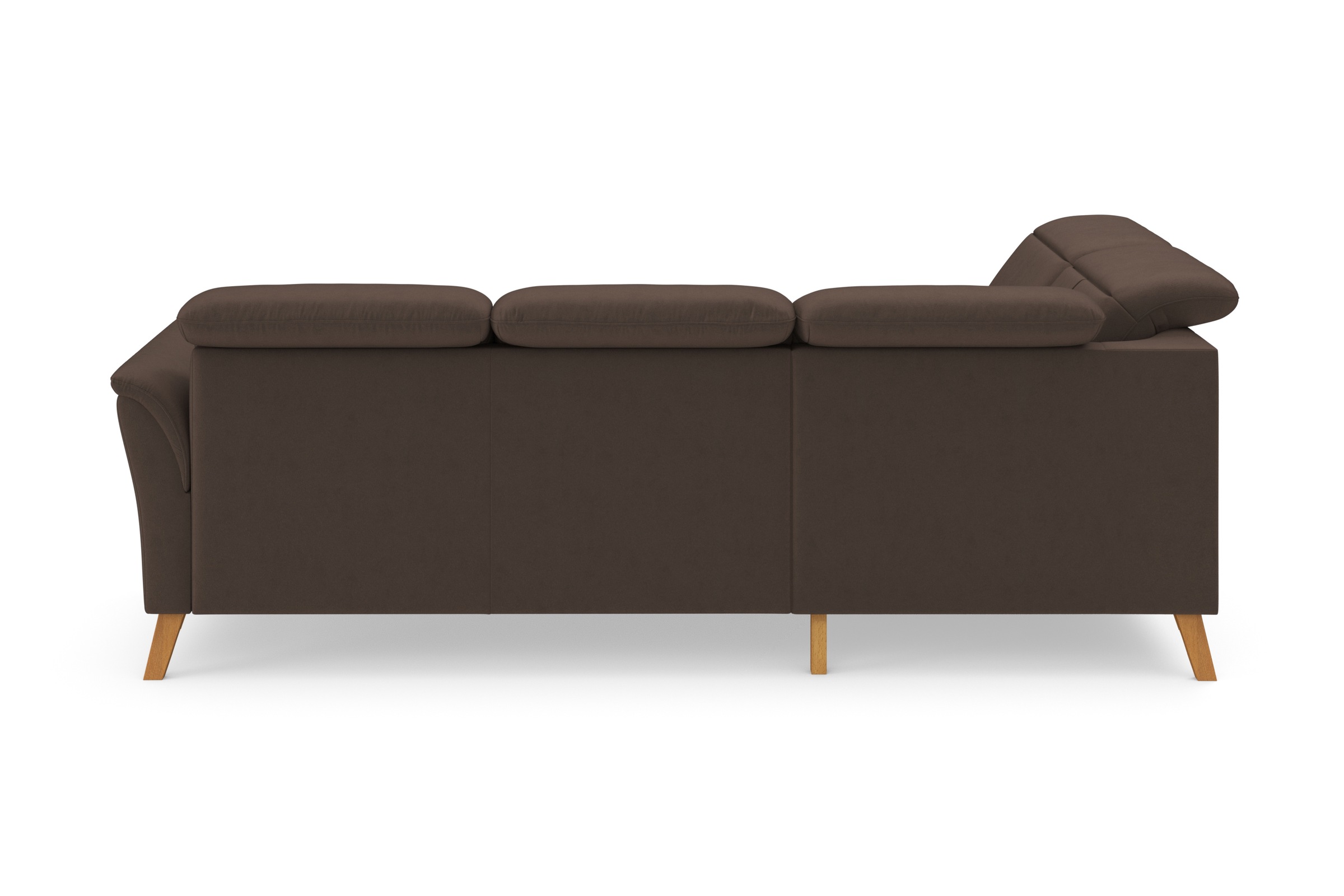 sit&more Ecksofa »Romero L-Form«, wahlweise mit oder ohne TV-Funktion, Bettfunktion, Bettkasten