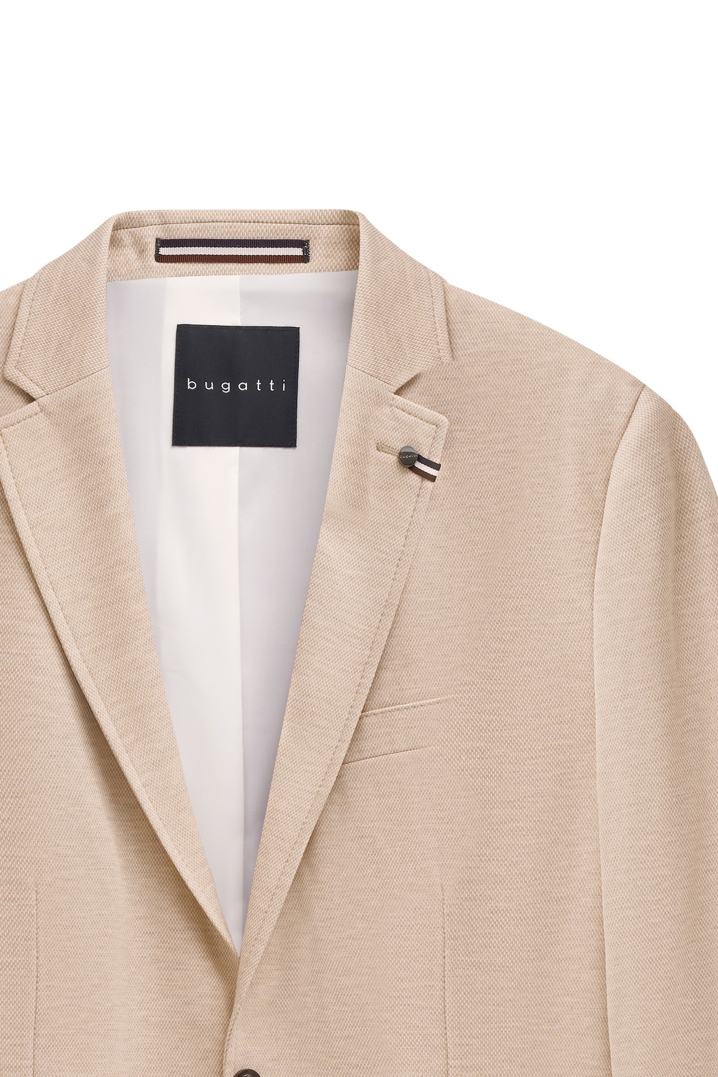 bugatti Sakko »Modern Fit« Jersey Stretch mit Taschen