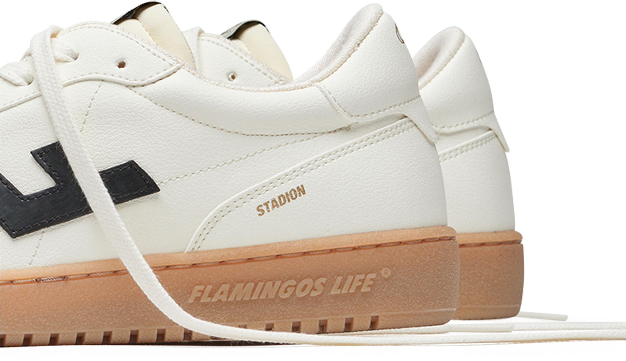 Flamingos Life Sneaker »STADION«, vegane Sneaker, Obermaterial aus 68% Maisresten