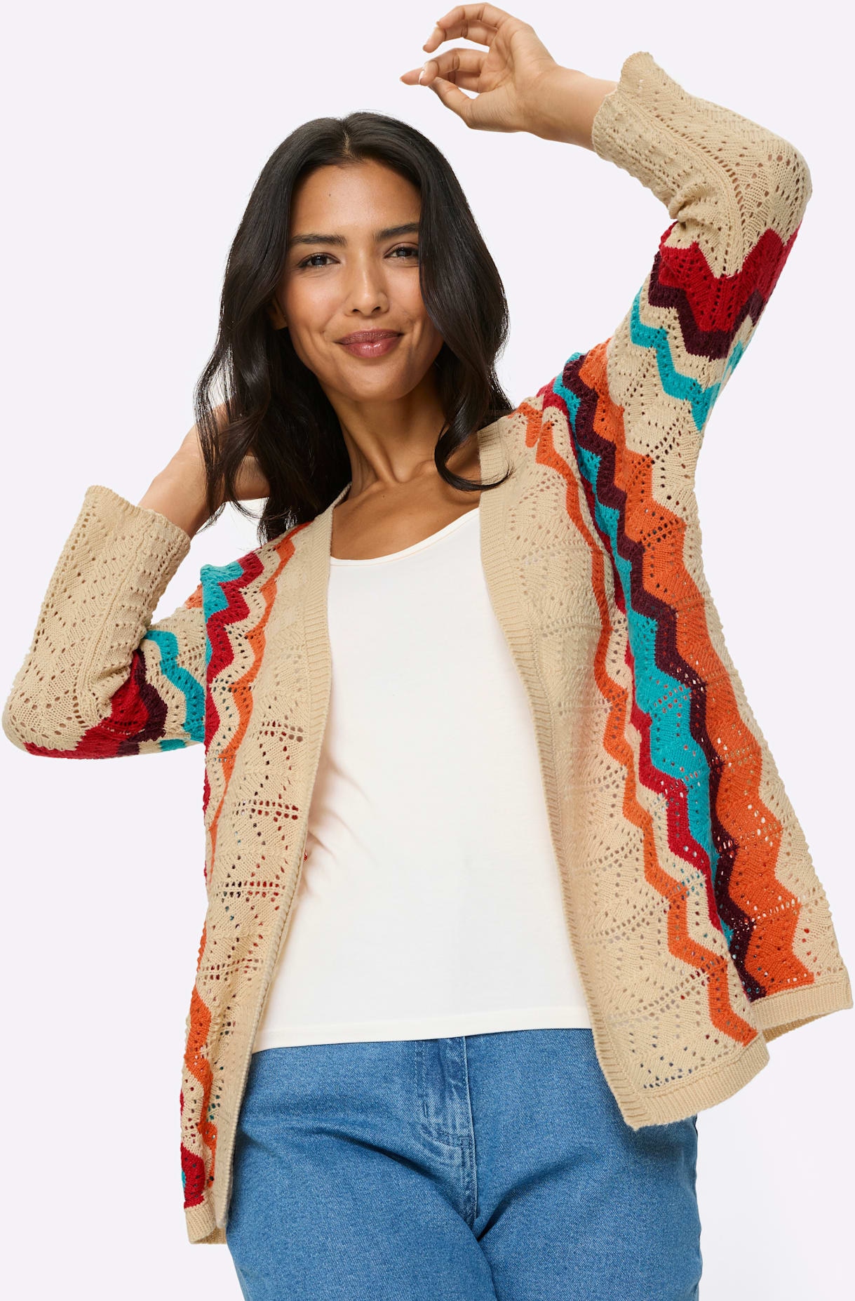 Classic Basics Strickjacke