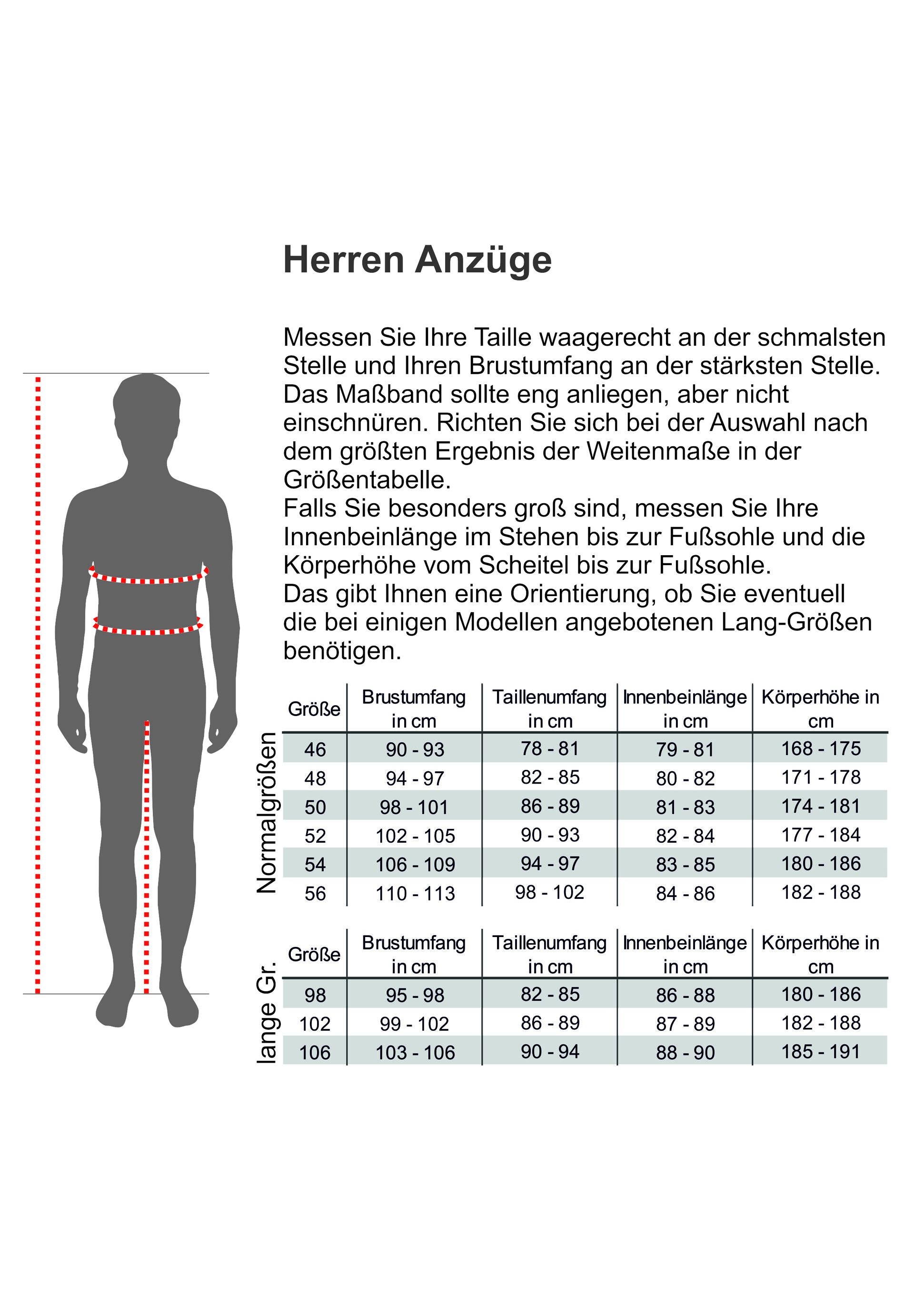 SteffenKlein Anzug 3-teilig »SteffenKlein Anzug« 3 tlg. slim fit 
