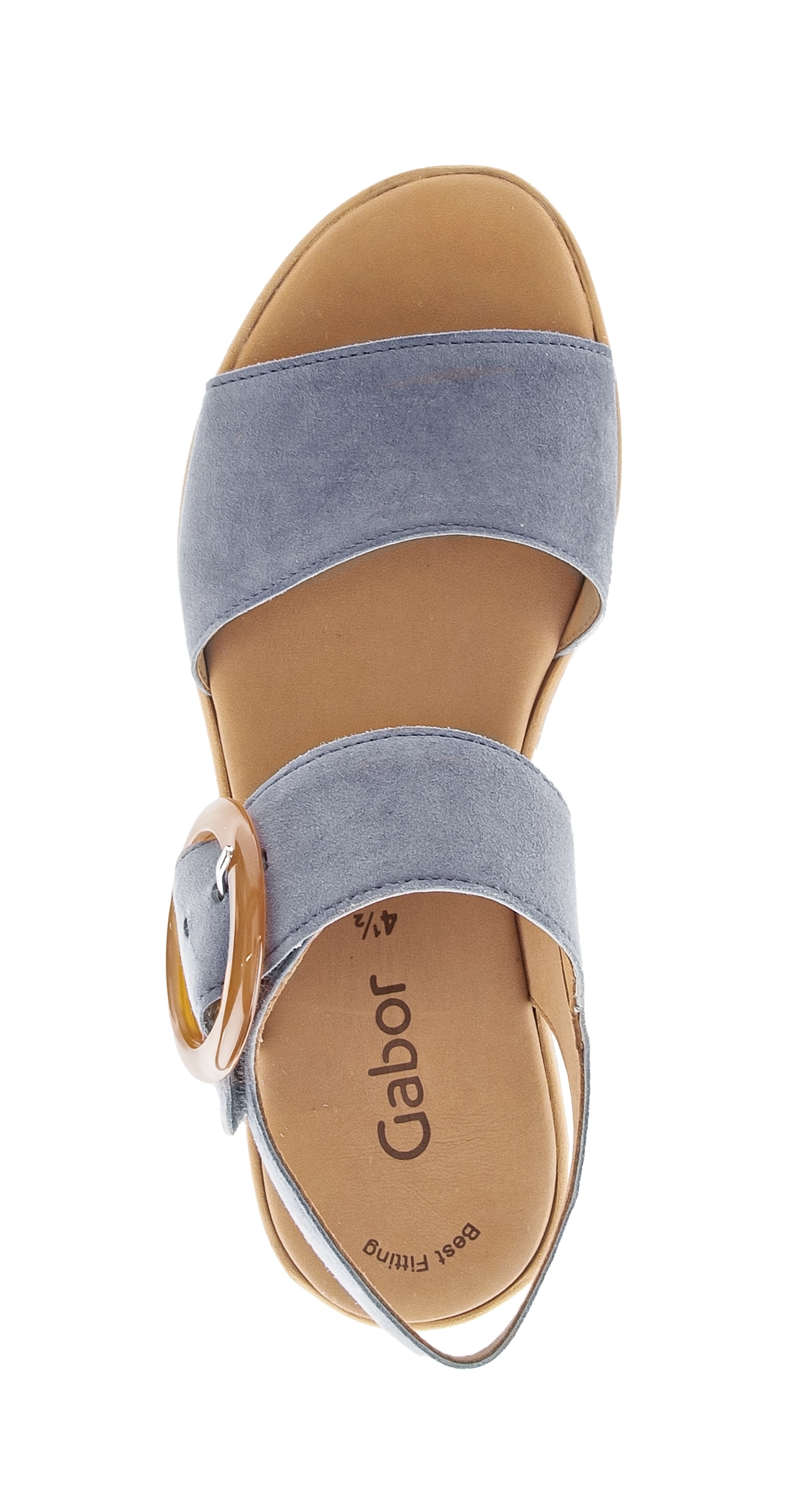 Gabor Keilsandalette  , Riemchensandale, Sommerschuh mit Best Fitting-Ausstattung