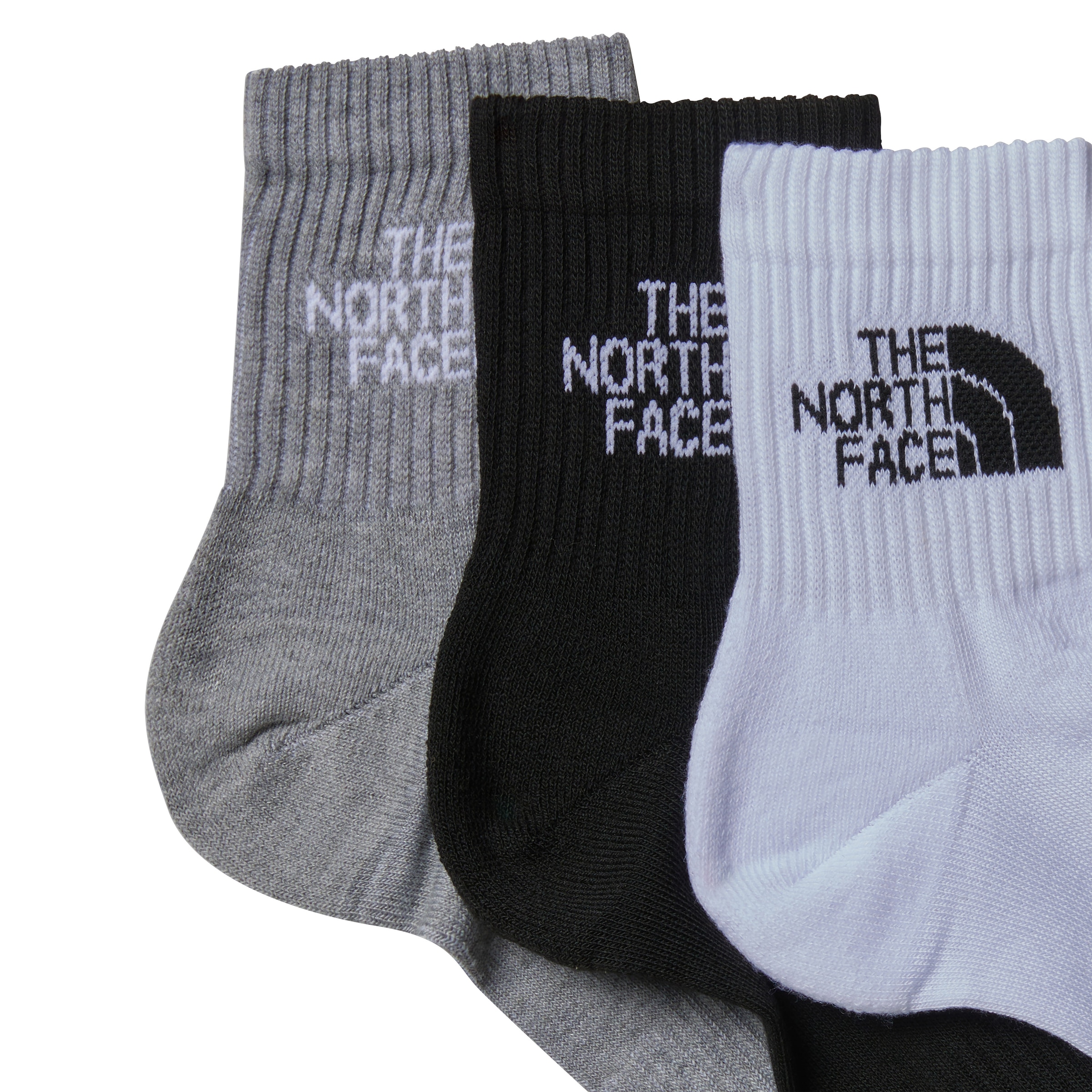 The North Face Sportsocken »MULTI SPORT CUSH QUARTER SOCK 3P«, (Packung, 3 Paar)