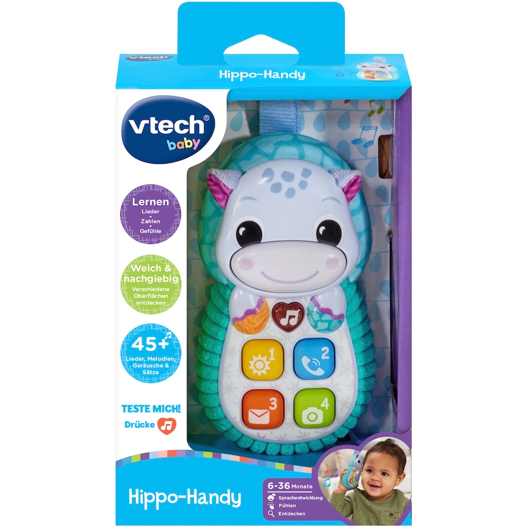 Vtech® Spieltelefon »Vtech Baby, Hippo-Handy«