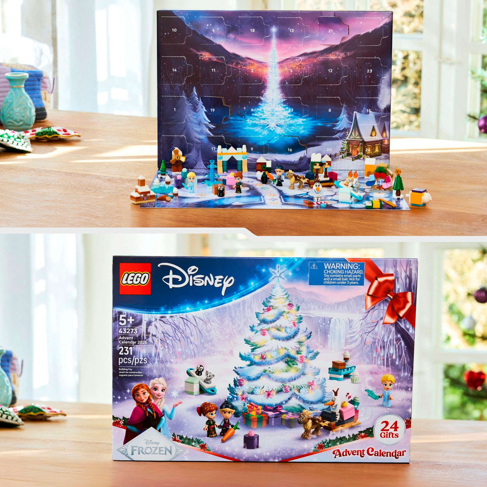 LEGO® Spielzeug-Adventskalender »Spielbausteine, (43273), LEGO Disney Princess« ab 5 Jahren Made in Europe