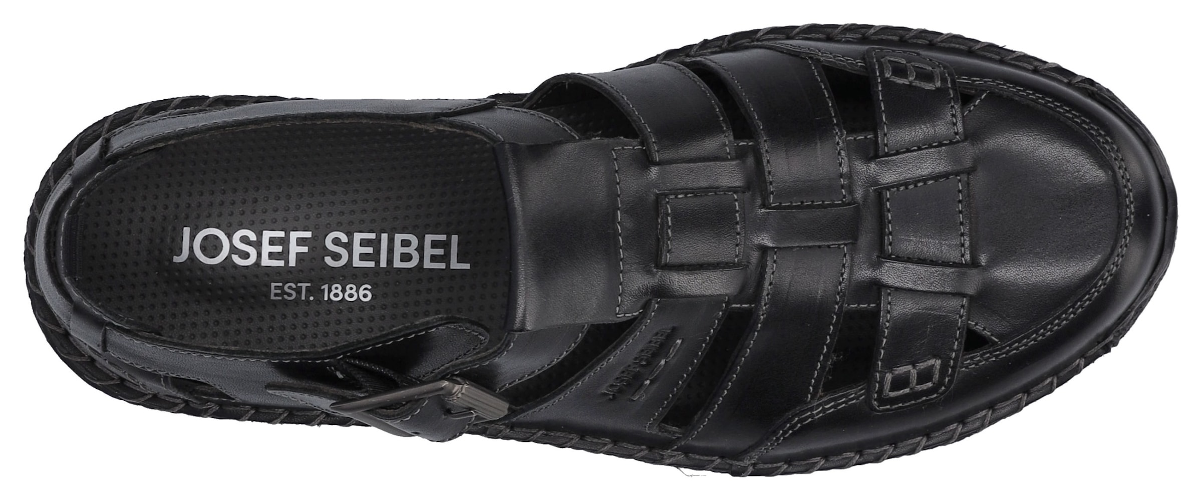 Josef Seibel Slipper »Wilson 08«, Bäckersandale, Sandale, Halbschuh in sehr weiter Form