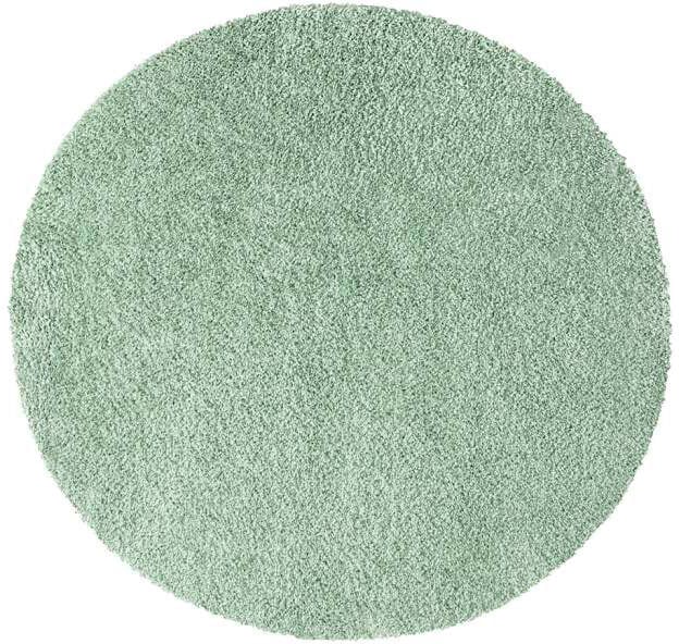 Carpet City Hochflor-Teppich »City Shaggy«, rund, 30 mm Höhe, Teppich Langflor, Uni, Shaggy, flauschig-weich