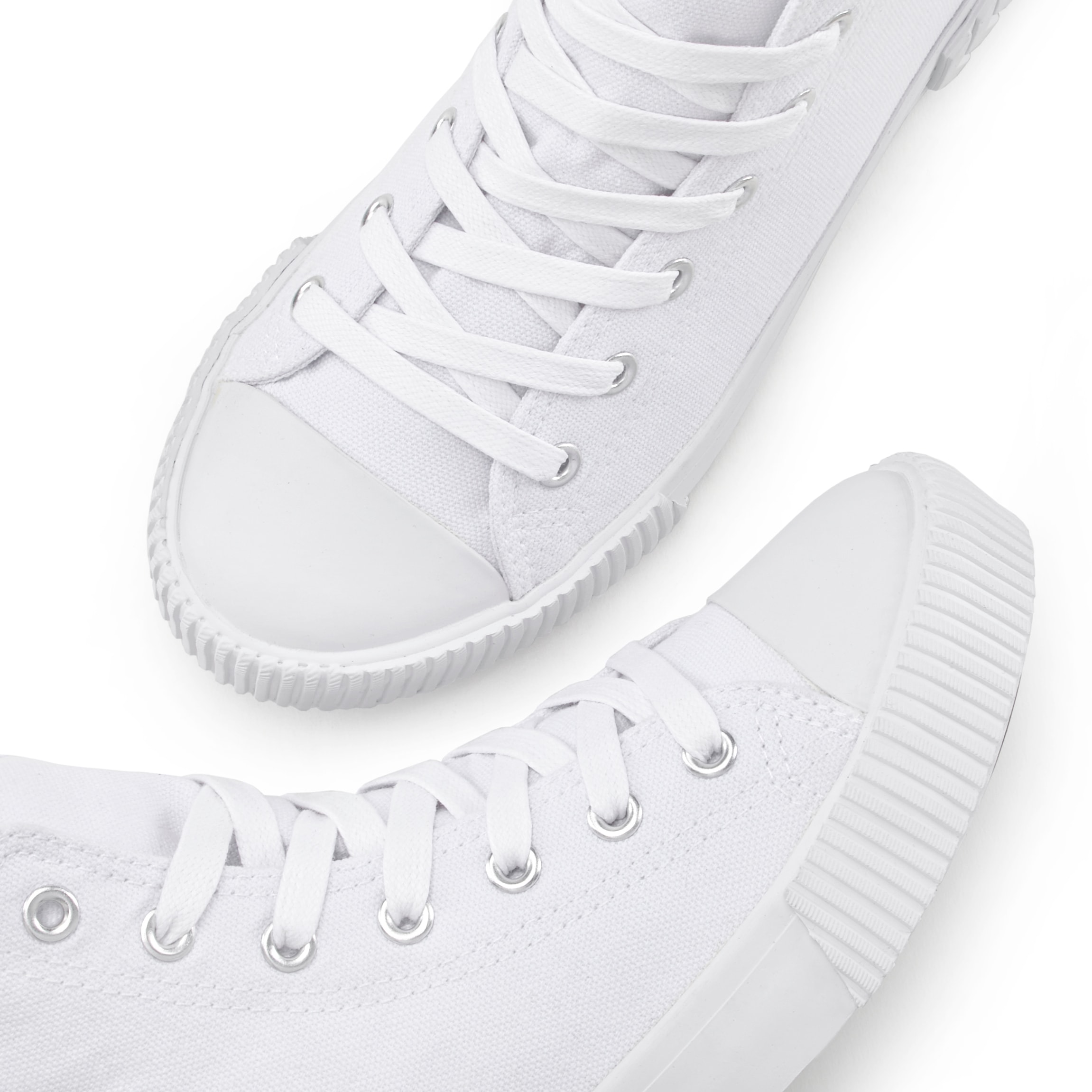 LASCANA Stiefelette, aus Textil zum Schnüren, High-Sneaker, Schnür-Boots