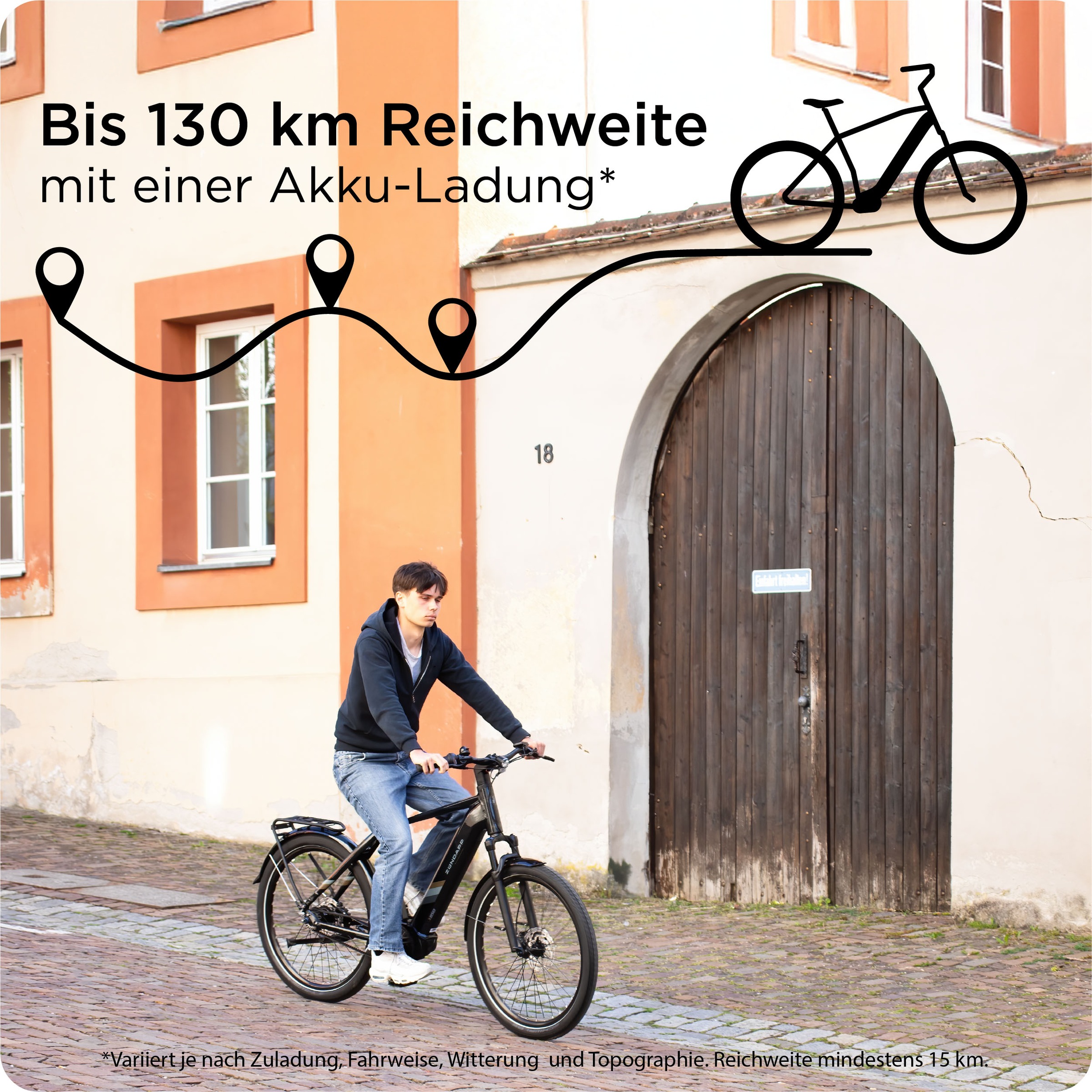 Zündapp »X850« 7 Gang Nabenschaltung Mittelmotor 250 W Pedelec, Elektrofahrrad für Damen und Herren