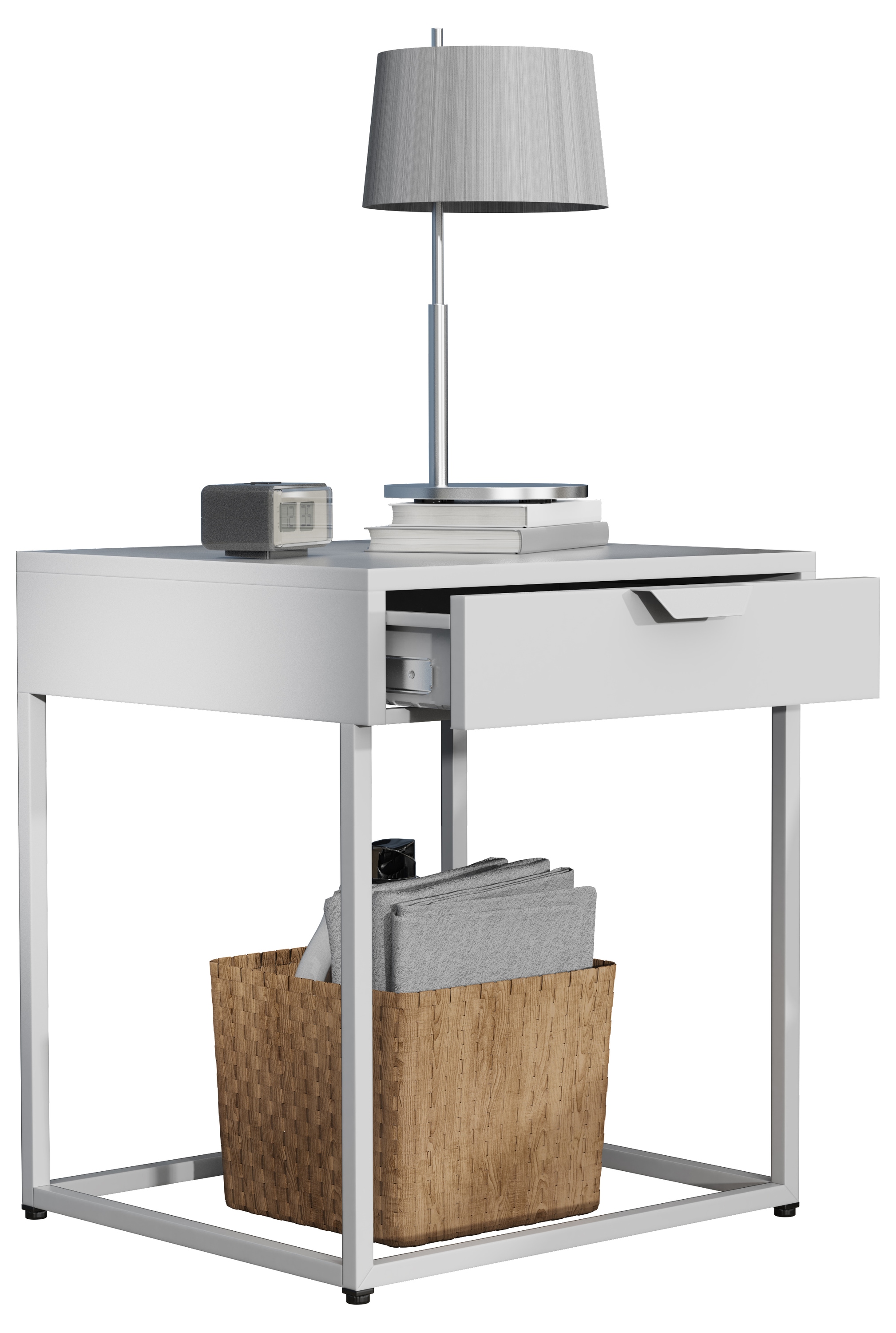 VCM Nachttisch "Flokas S 43 x 50 cm"