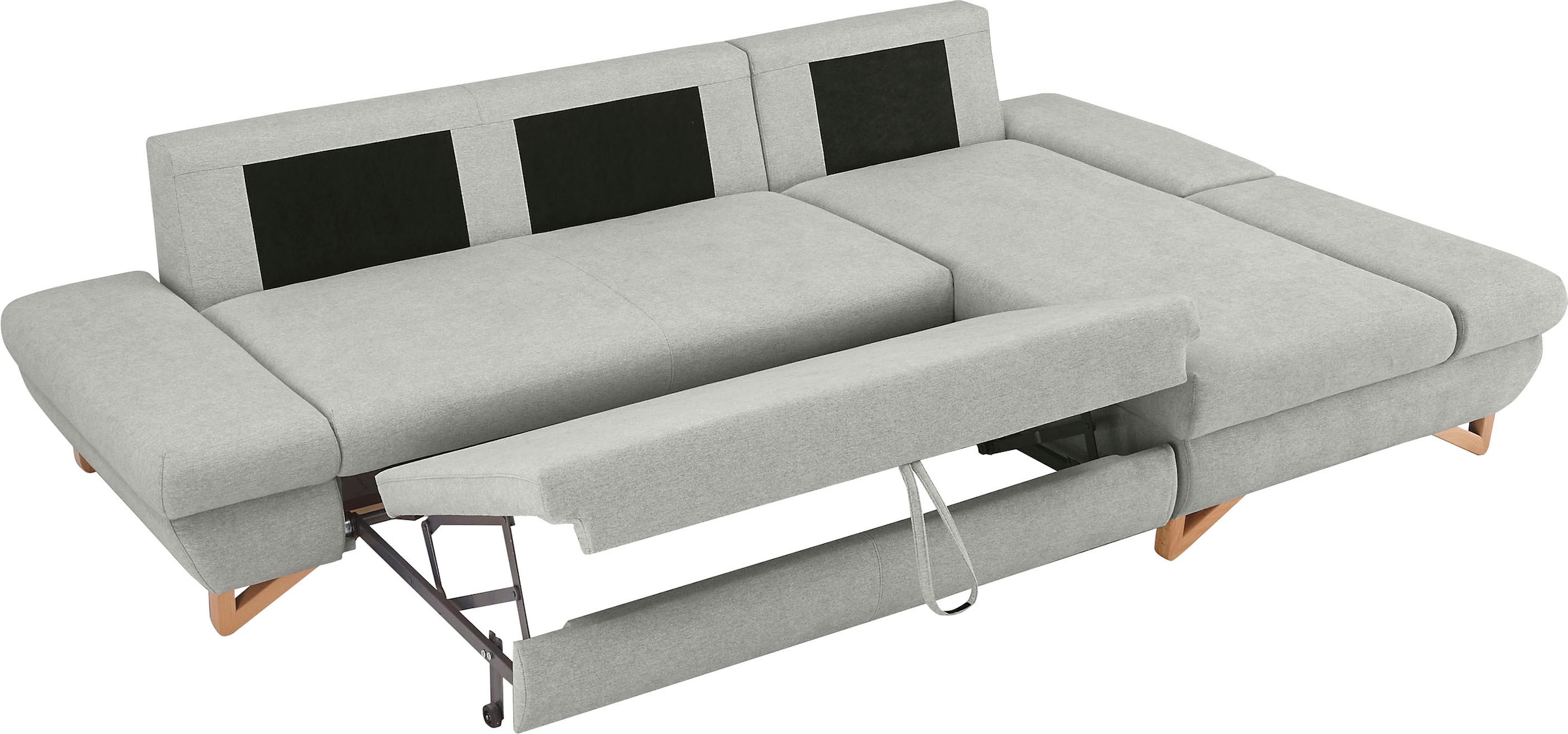 Home affaire Schlafsofa »City/Giron« komfortable Bettfunktion (Liegefläche 245 x 138 cm), sowie Bettkasten
