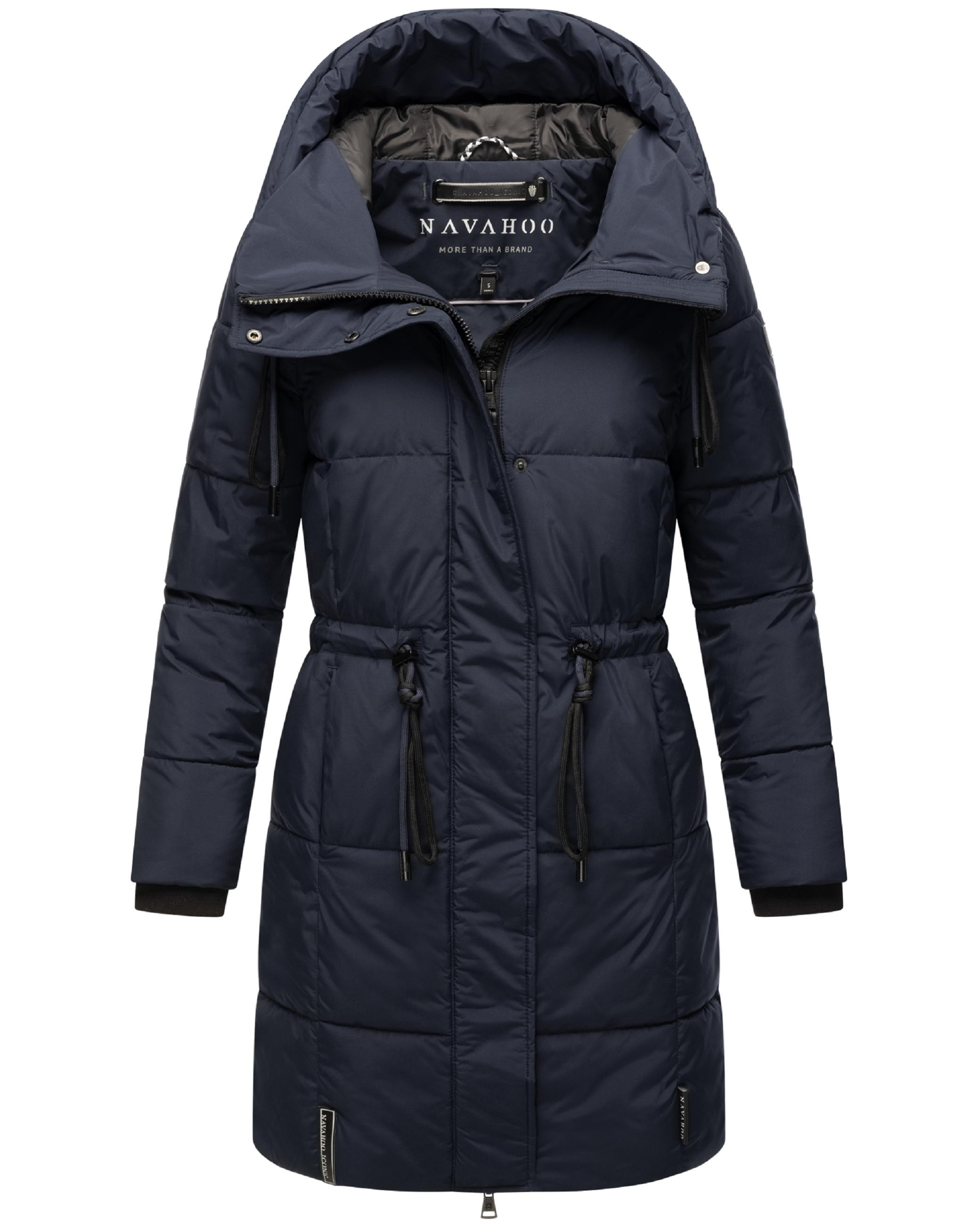 Navahoo Steppmantel »Steppmantel Zuckertatze XIV«, Stylischer Winterparka mit verstellbarer Kapuze