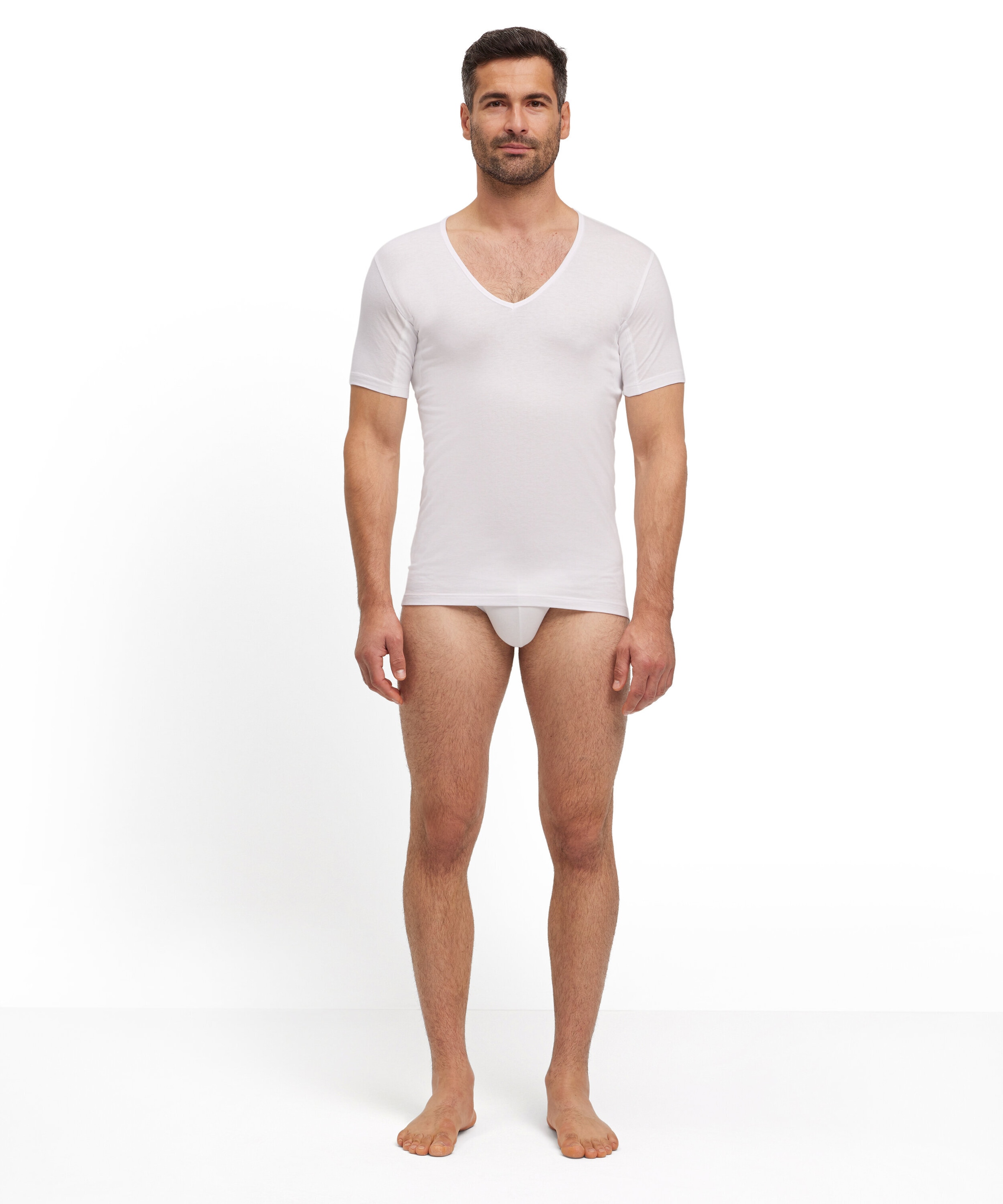 FALKE T-Shirt »Daily Climate Control« tiefer V-Ausschnitt, kurzarm, Cotton-Mix