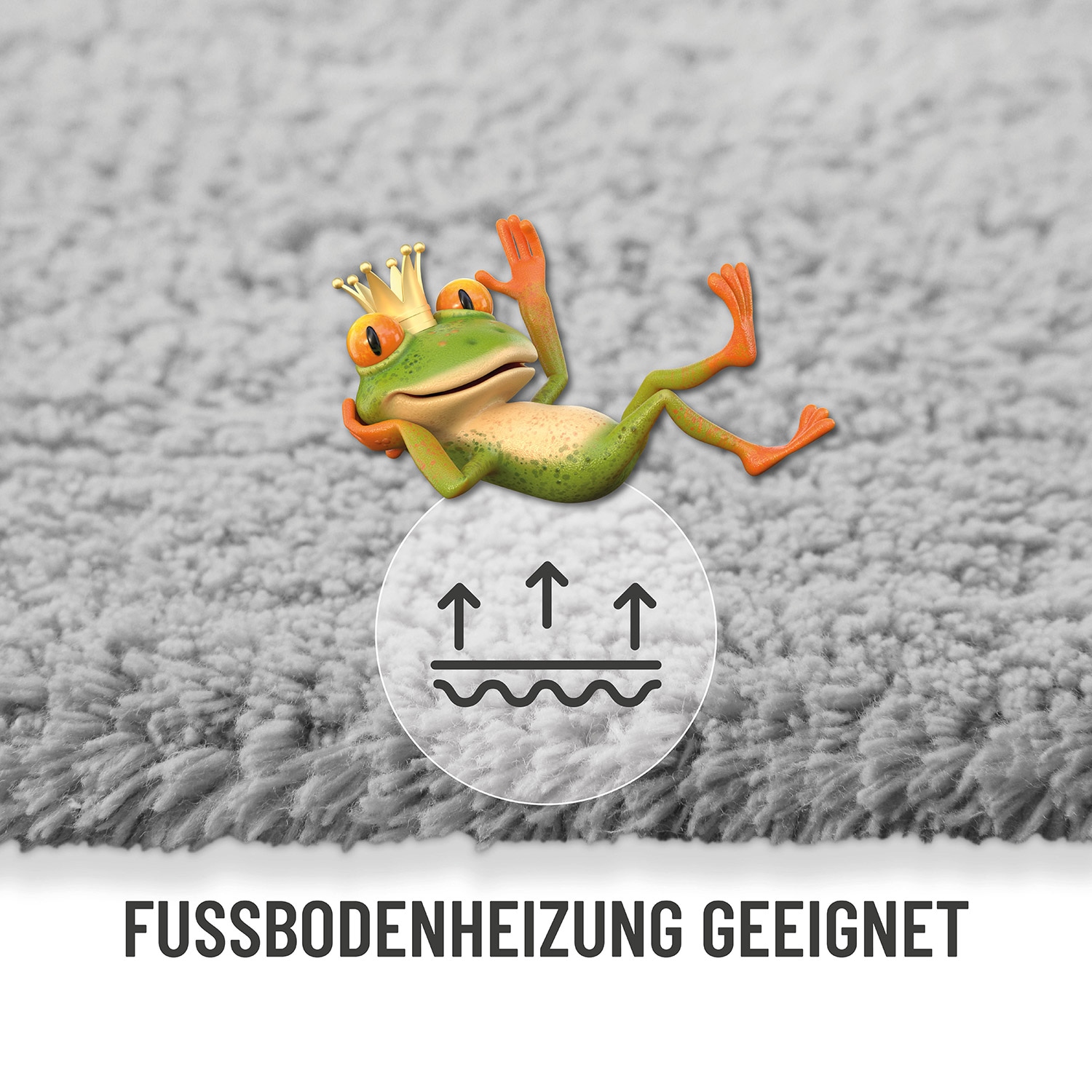 Wecon home Basics Badematte »Erik« Höhe 20 mm waschbar, rutschfest, sehr weich, strapazierfähig, pflegeleicht