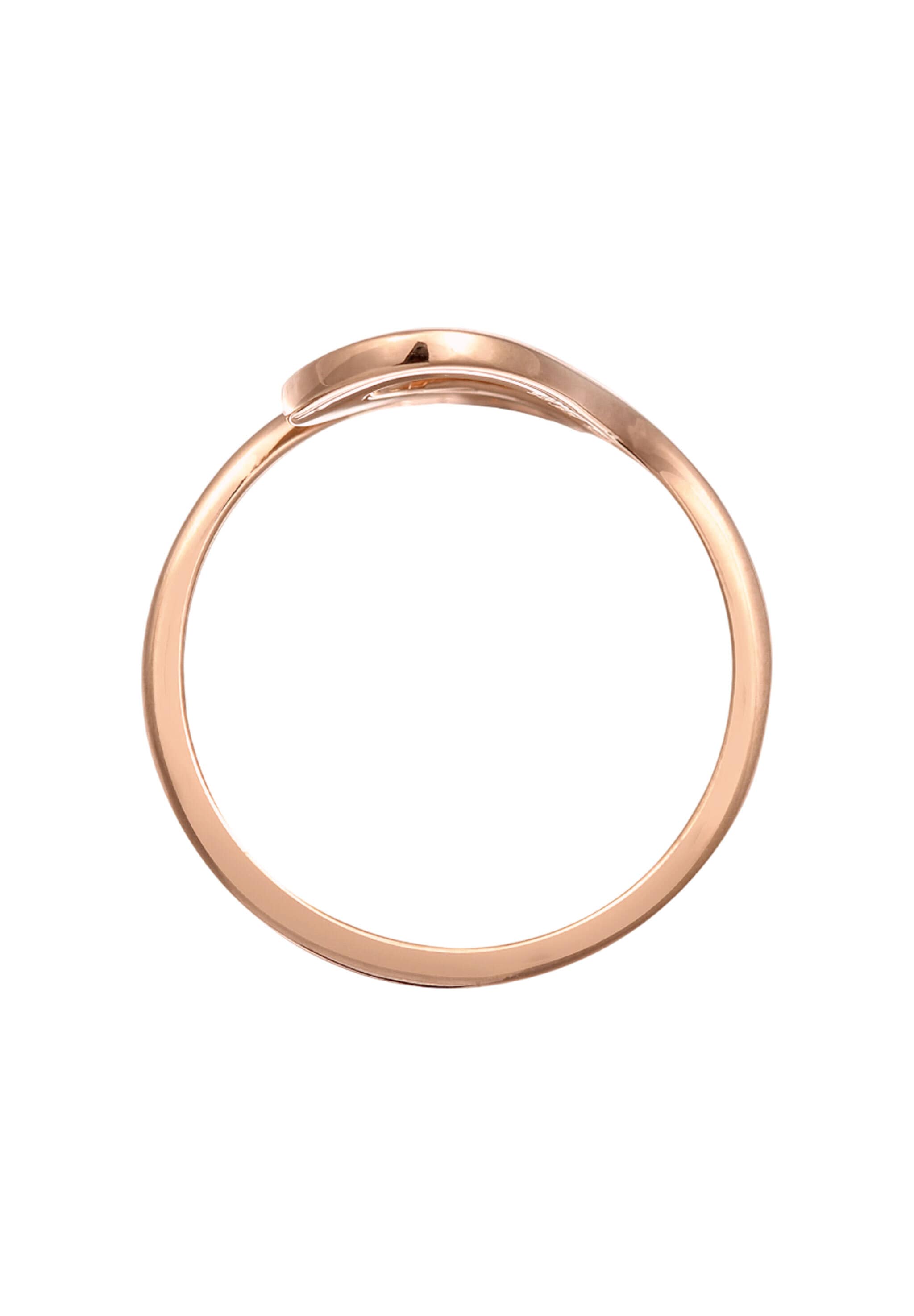 Elli Silberring »Ring Welle Modisch Verspielt Fashion 925 Silber«