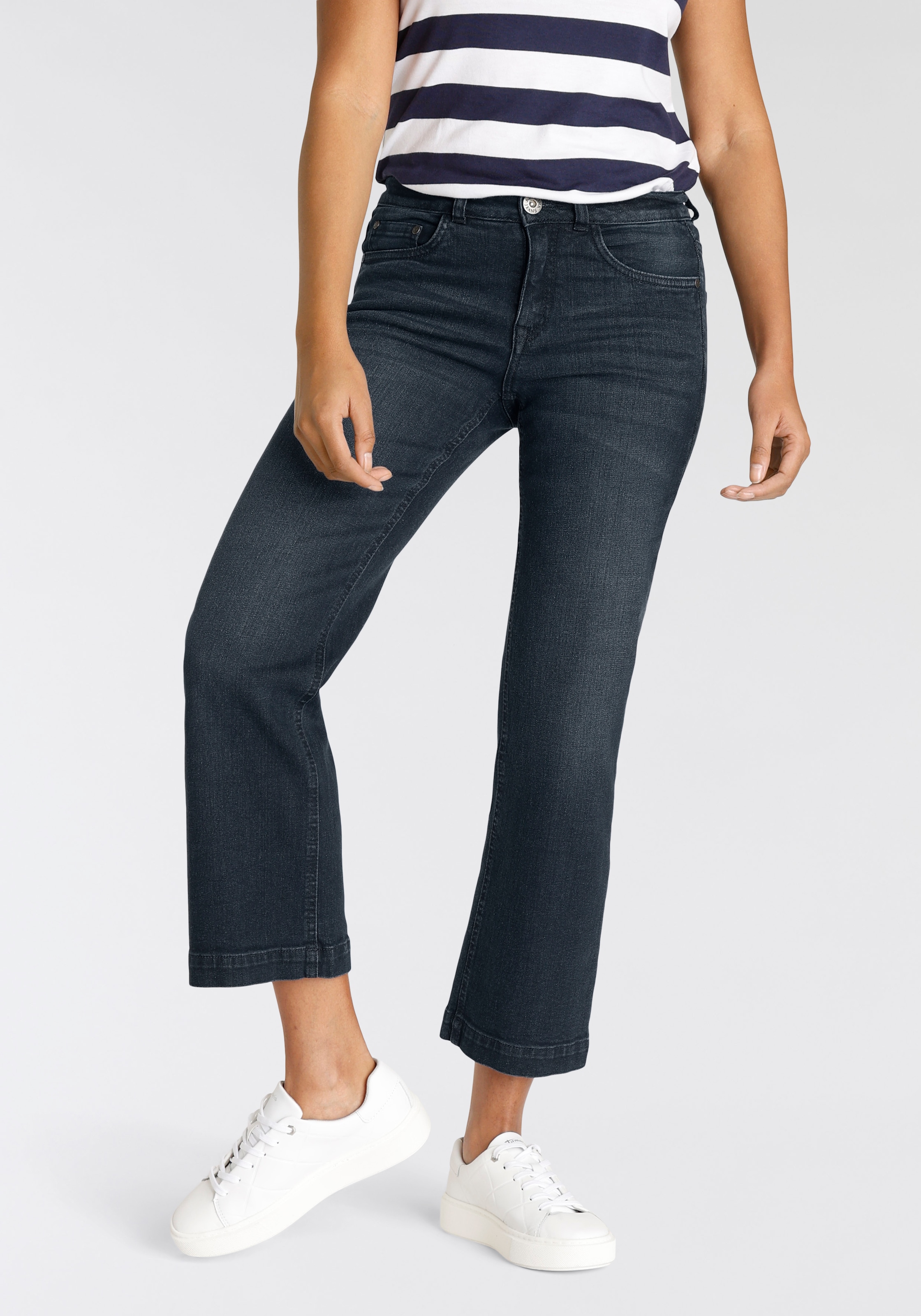 Weite Jeans, High Waist