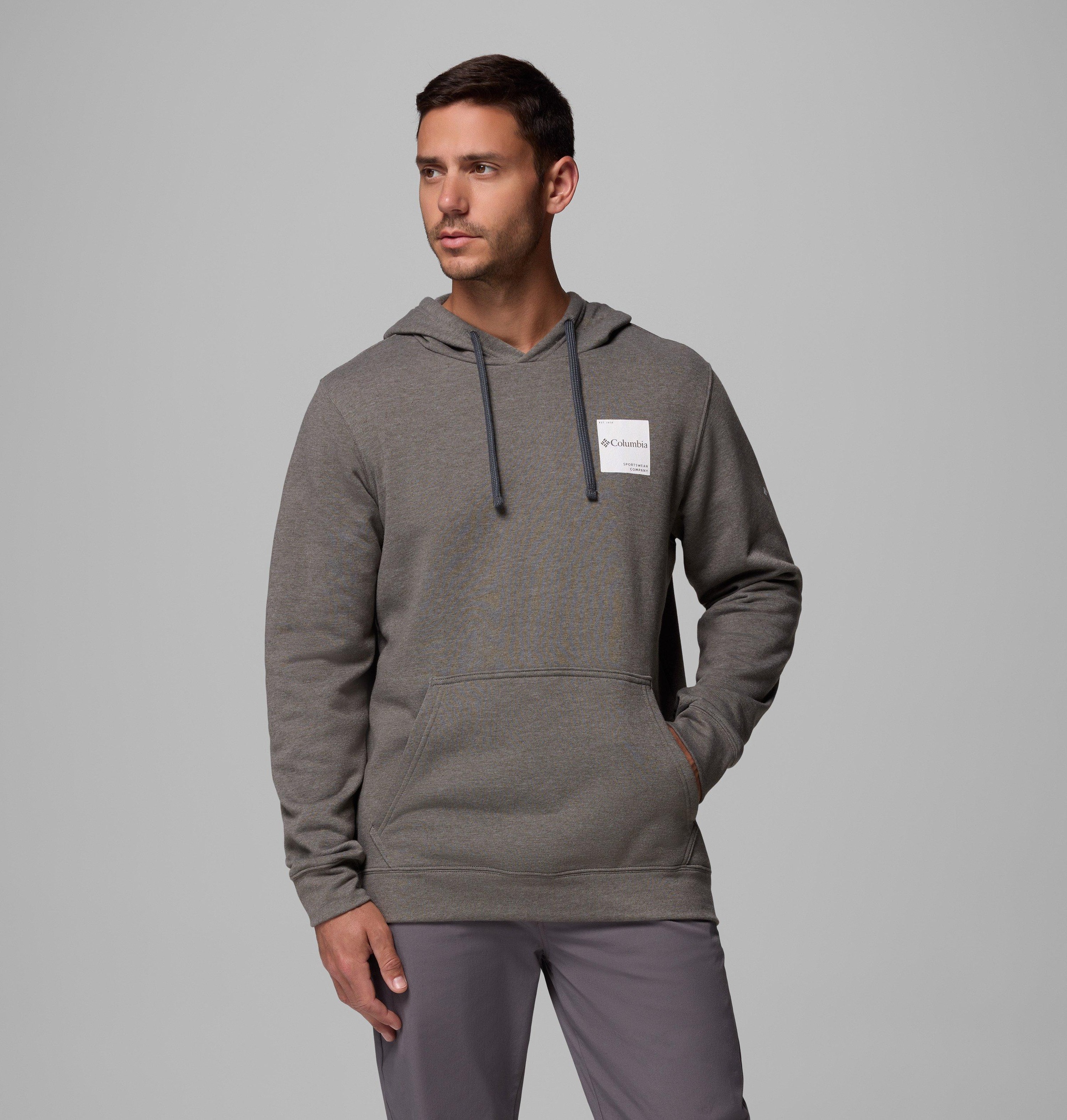 Columbia Kapuzensweatshirt »Columbia Trek™ Hoodie«, mit Kordelzug, Langarm, aus Baumwollmischung
