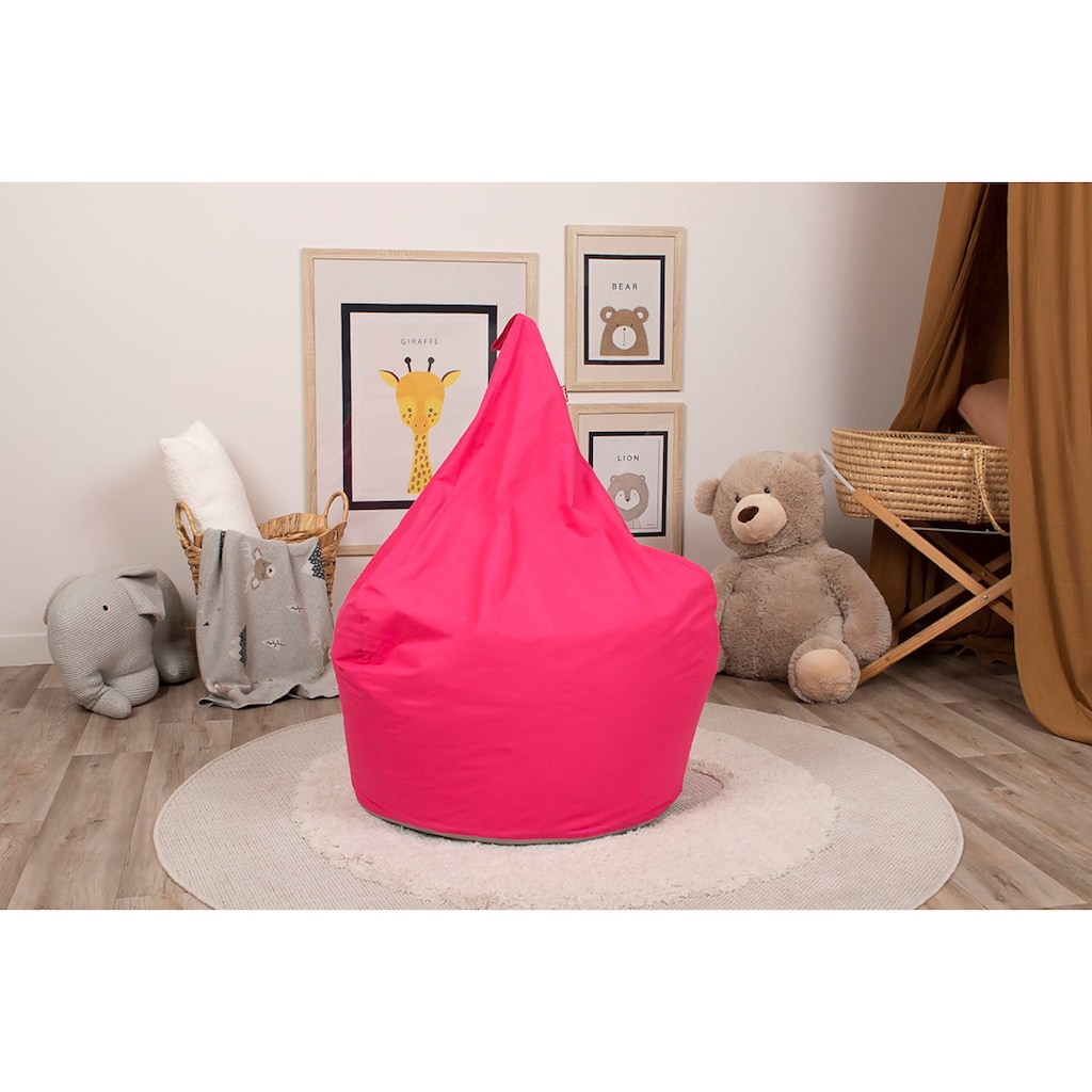 Knorrtoys® Sitzsack »Jugend, pink«