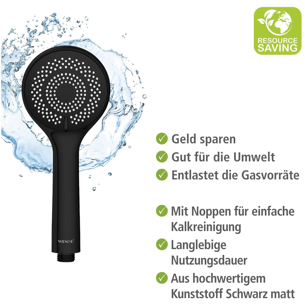 WENKO Handbrause »Watersaving«, (1 tlg.)