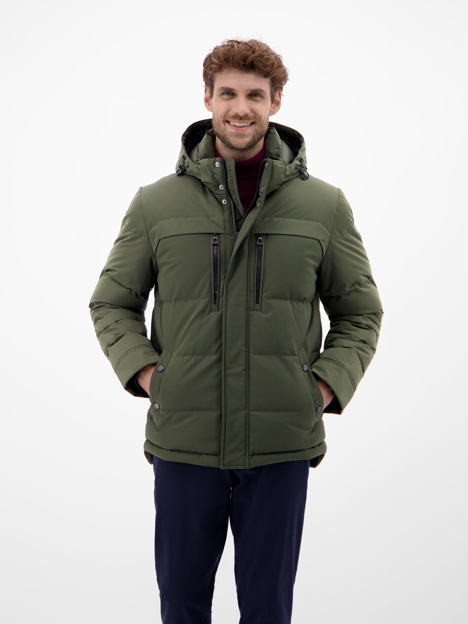 LERROS Winterjacke »Funktionale Winterjacke für Herren« mit Kapuze