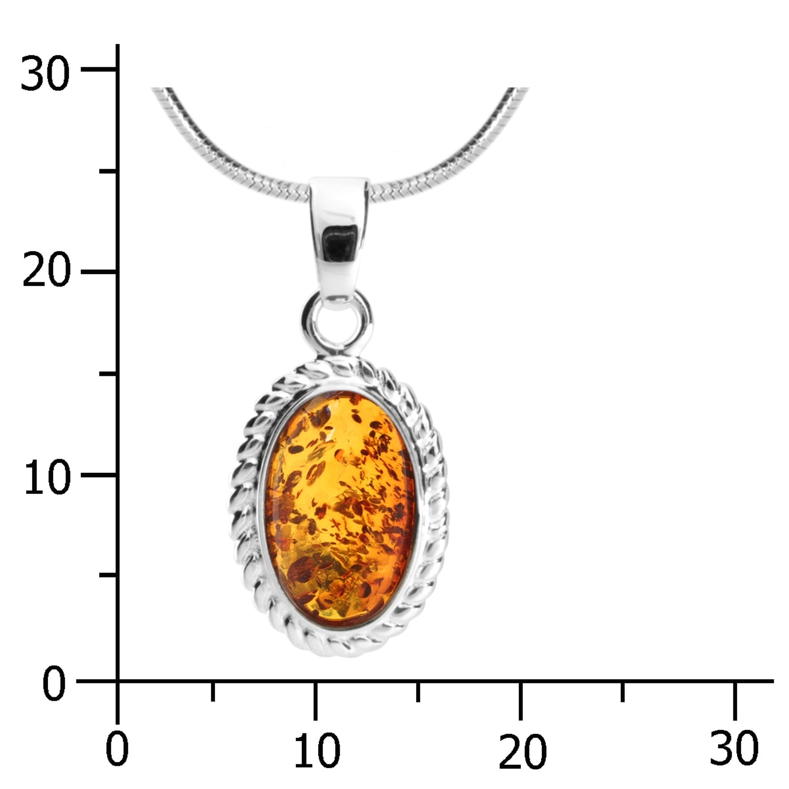 OSTSEE-SCHMUCK Kette mit Anhänger »Ostsee-Schmuck Kette mit Anhänger Julie Kette mit Anhänger Julie«