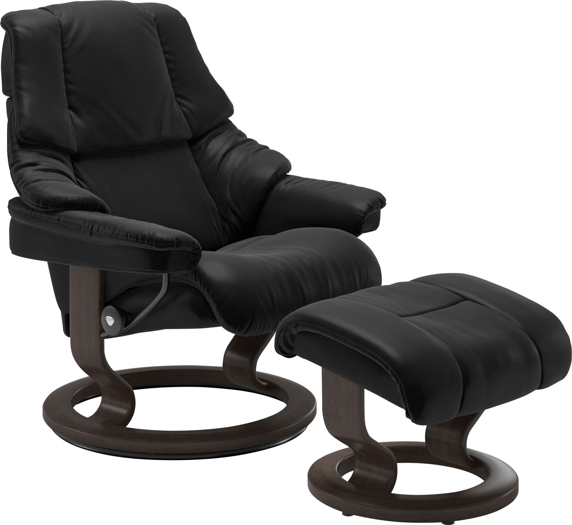 Stressless® Relaxsessel »Reno«, mit Classic Base, Größe S, M & L, Gestell Wenge