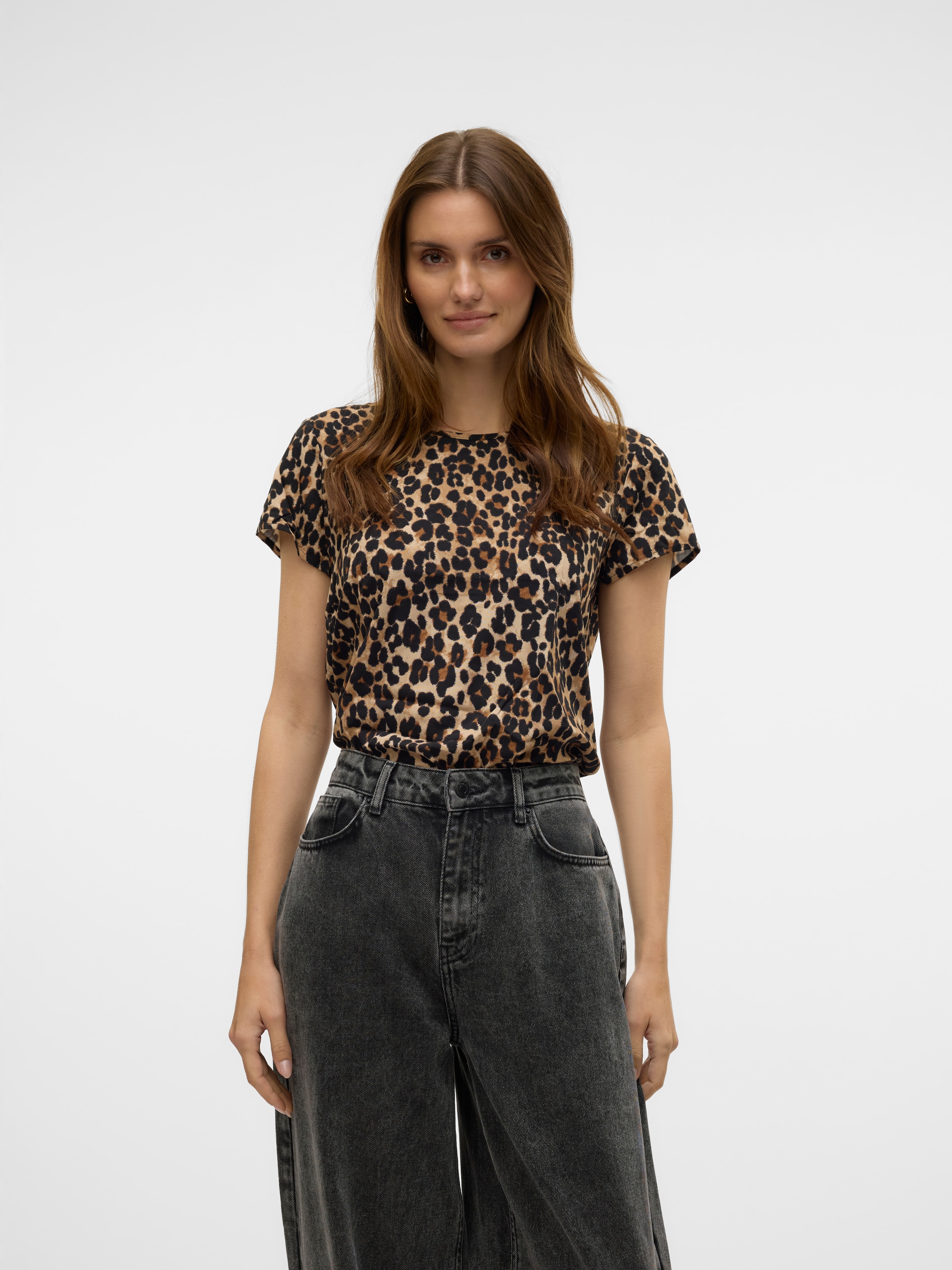 Vero Moda Shirtbluse »VMBELLA SS TOP AOP WVN GA«