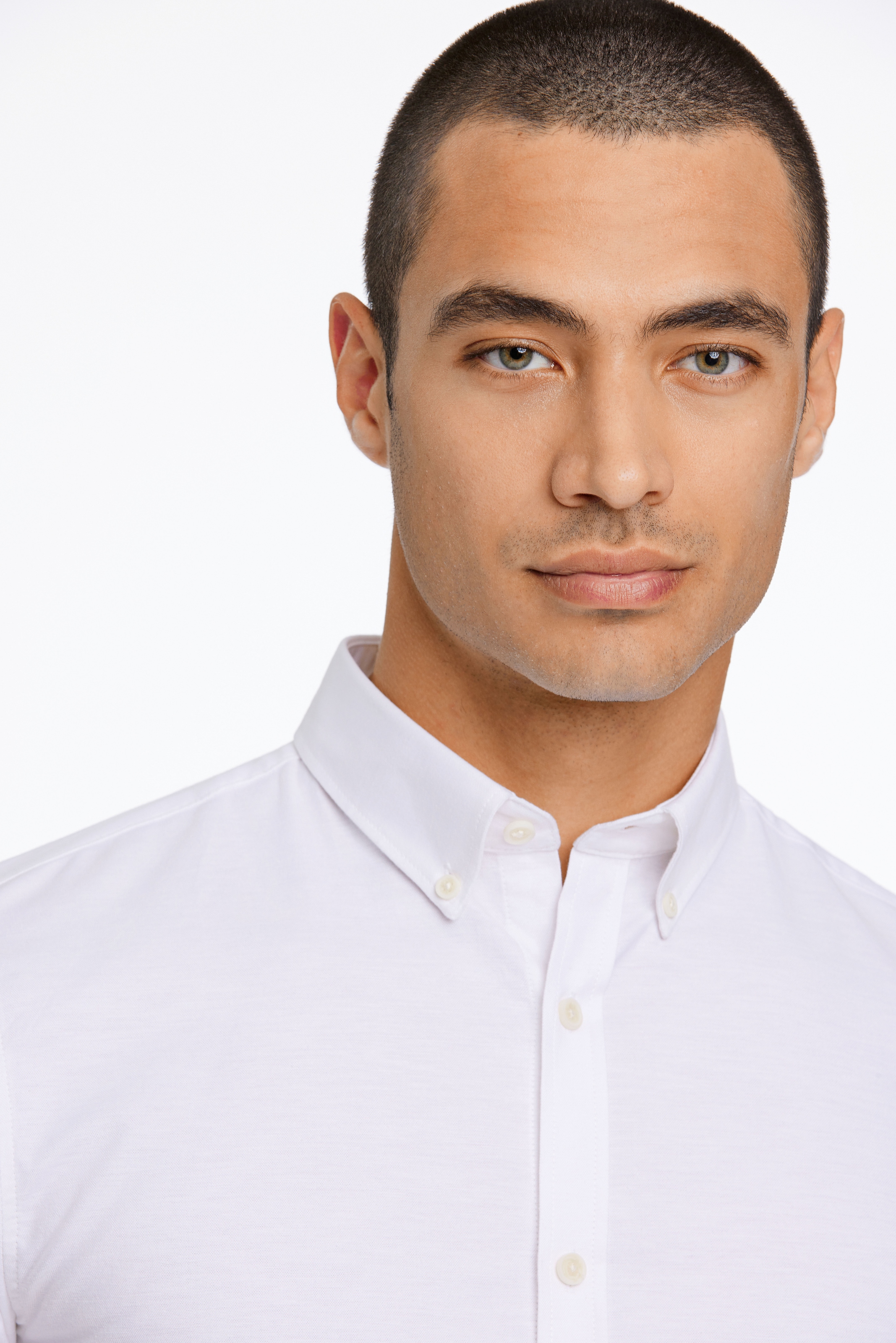 LINDBERGH Langarmhemd mit Button-Down-Kragen