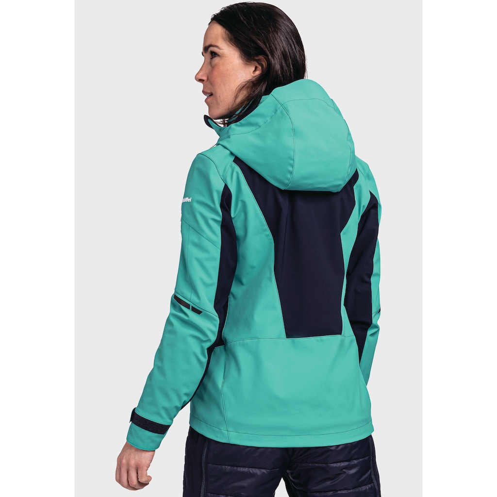 Schöffel Outdoorjacke »Softshell Jacket Matrei L«, mit Kapuze