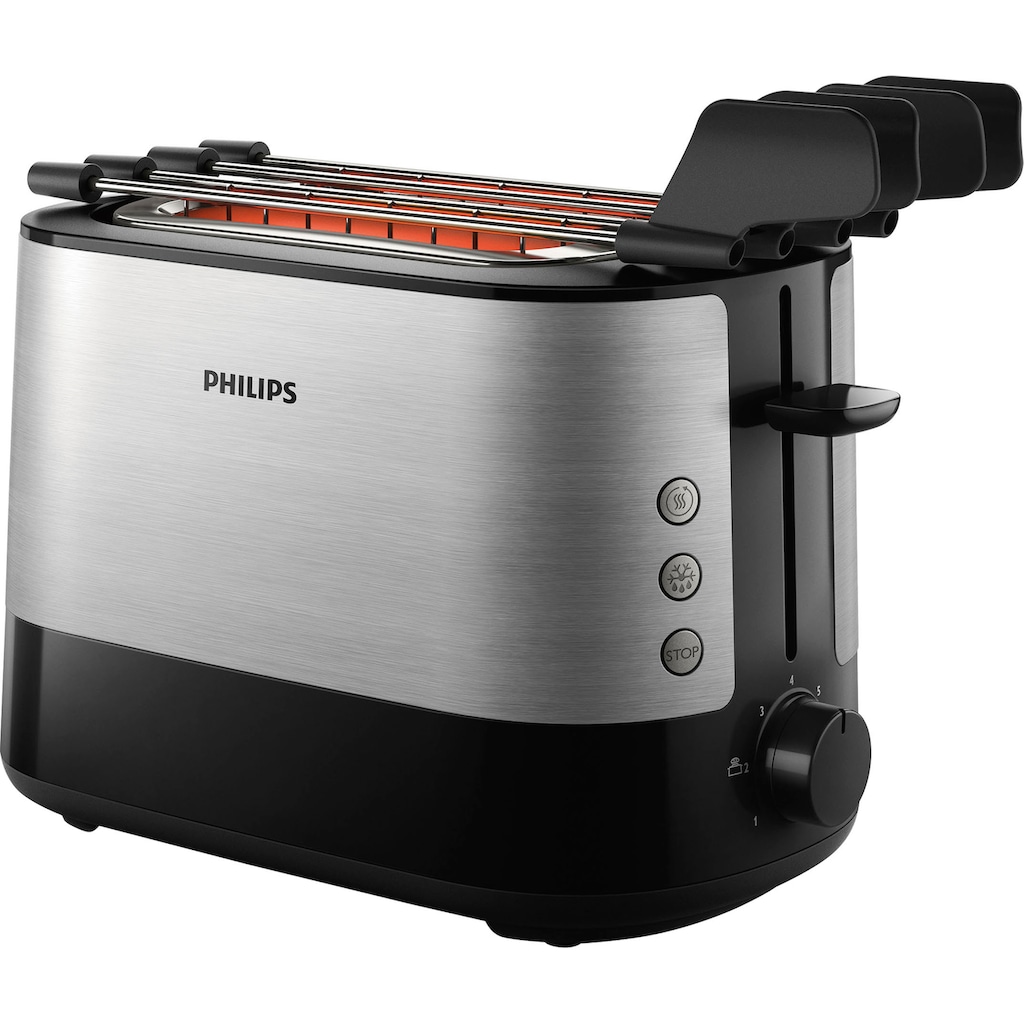 Philips Toaster »HD2639/90«, 2 kurze Schlitze, 730 W