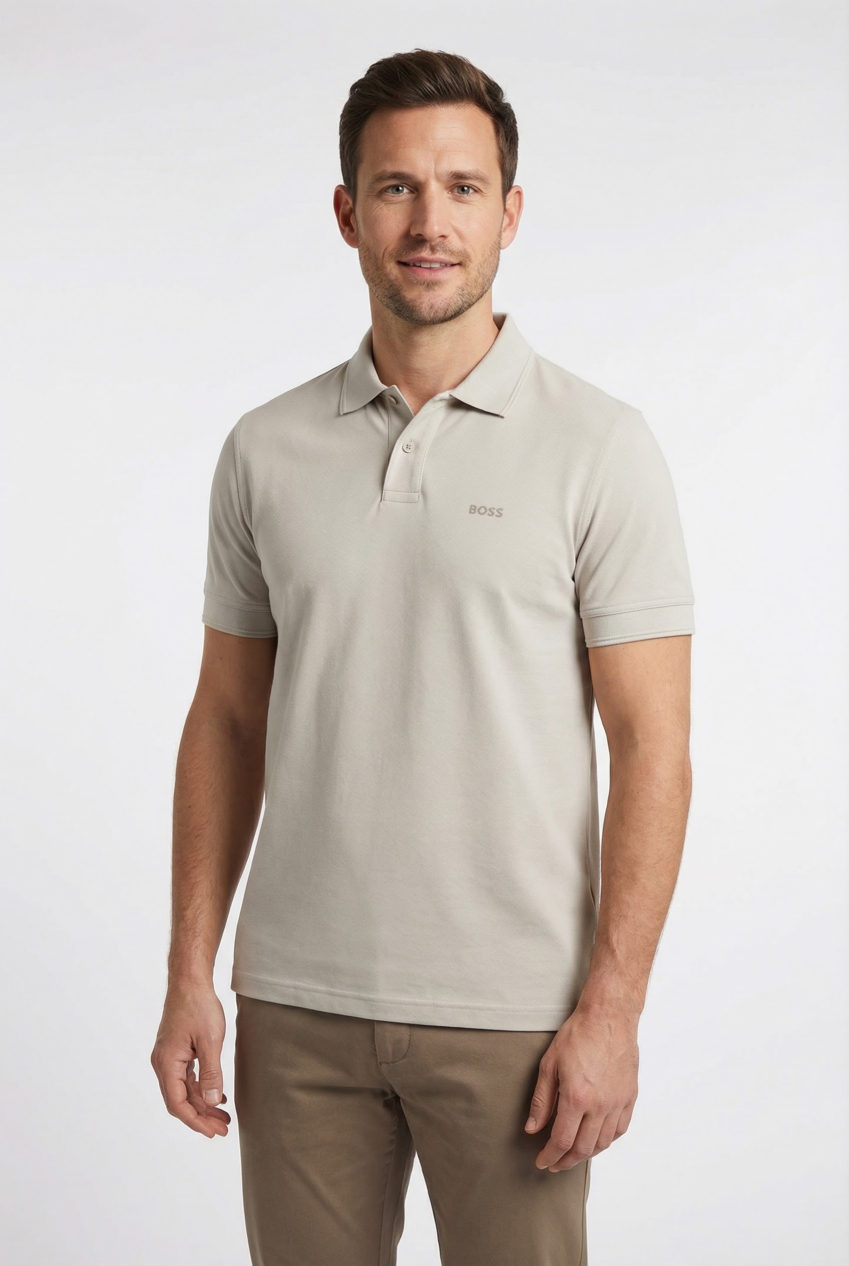 BOSS ORANGE Poloshirt »Prime Regular Fit« Cotton Pique Polo aus 100% Baumwolle
