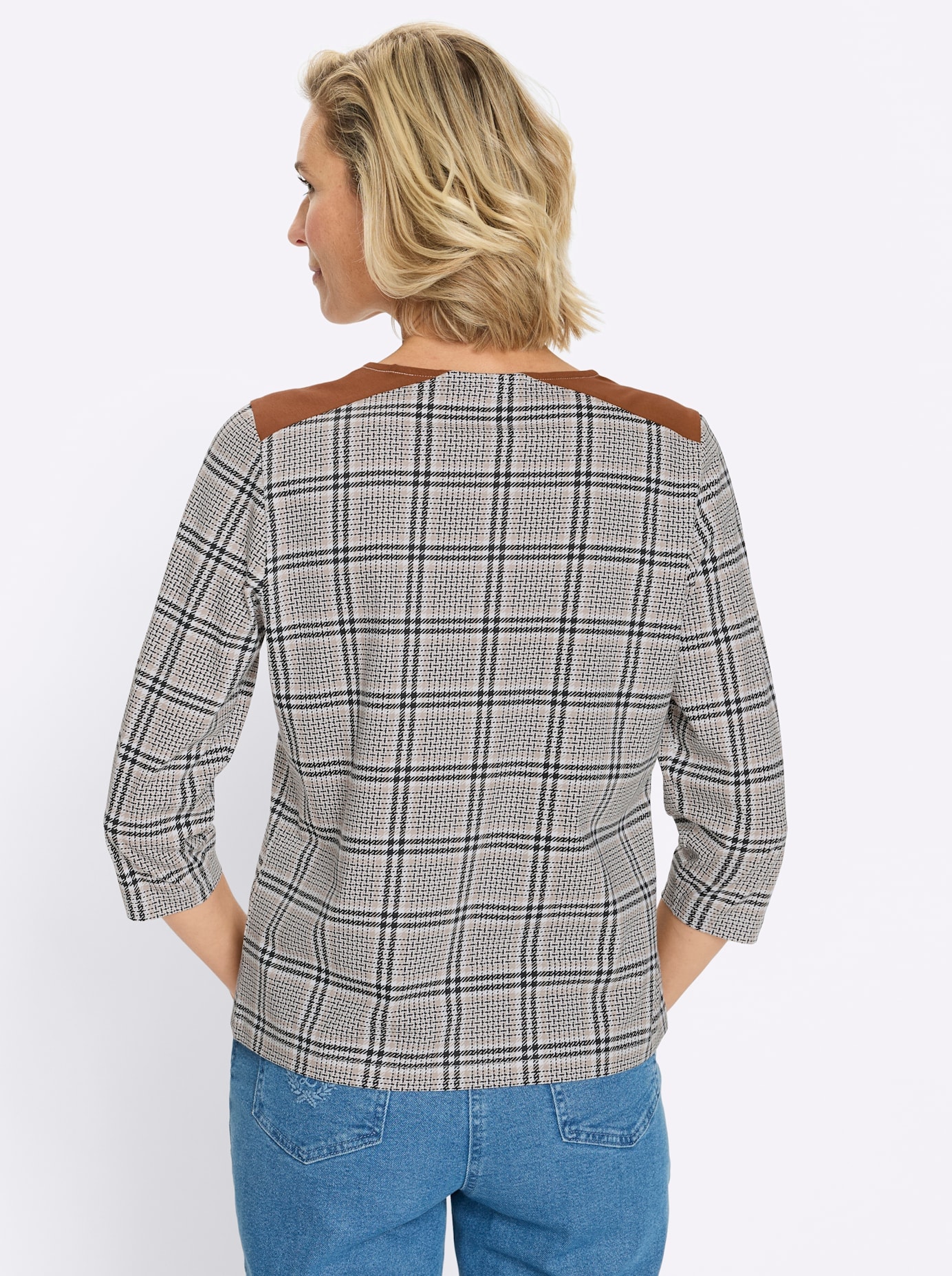 Classic Basics 3/4-Arm-Shirt »Rundhals-Shirt« 1