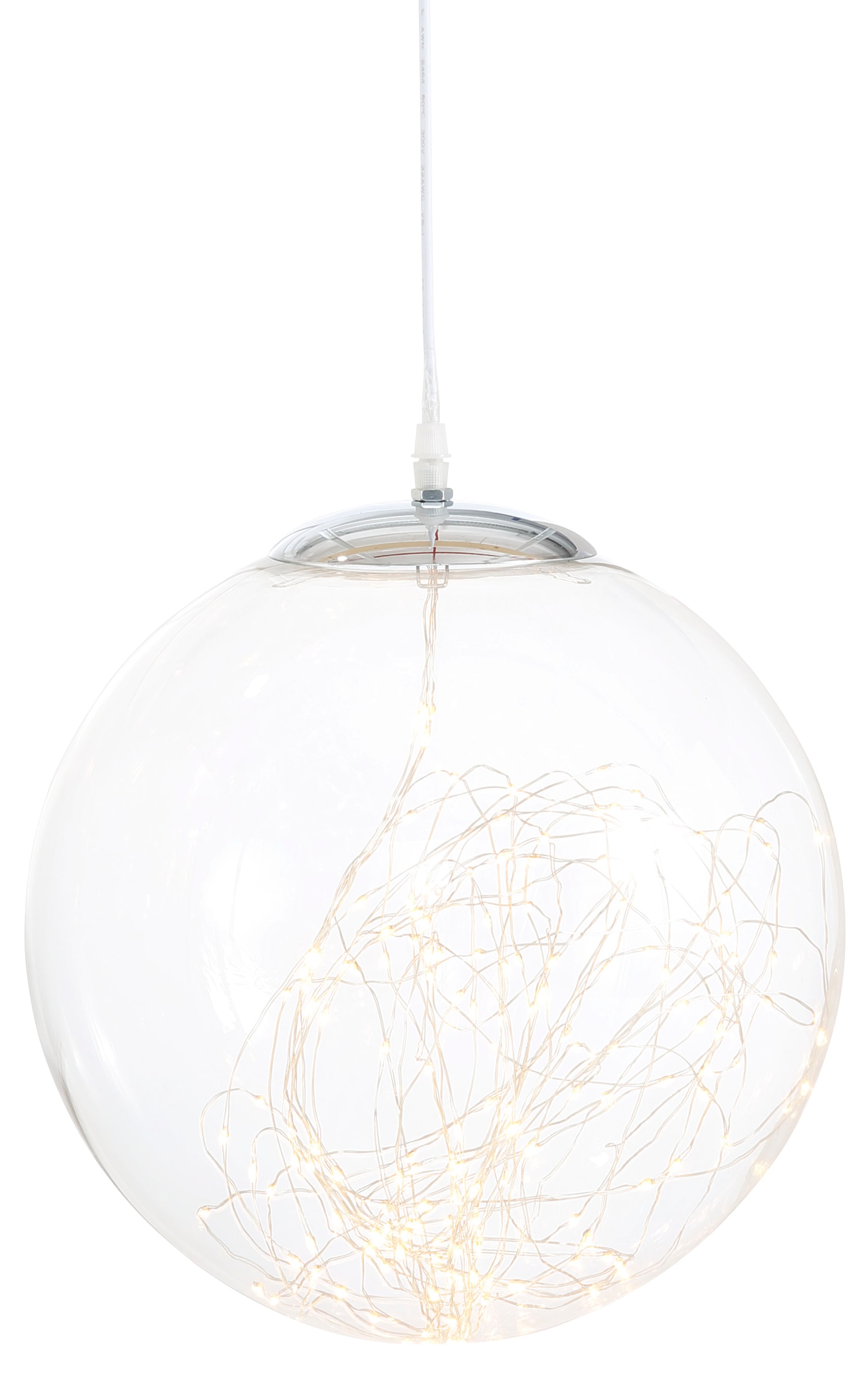 LED mit aussen Jahren Glas, Weihnachtsdeko Design kaufen Garantie aus Lichterglanz, LED XXL Dekolicht, online | Kugel 3 AM