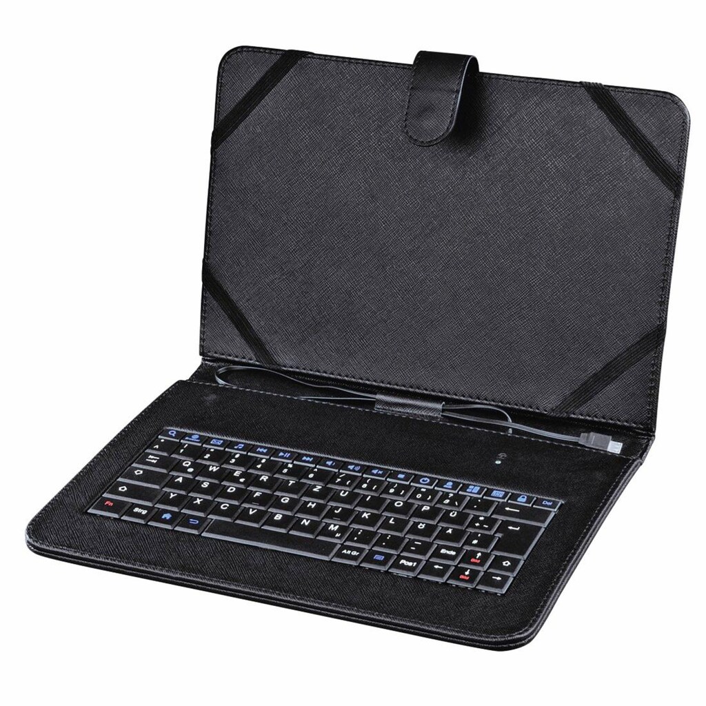 Hama Tablet-Hülle »Tablet-Tasche mit Tastatur "OTG" für Android Displaygröße bis 10,5", Schutzhülle«