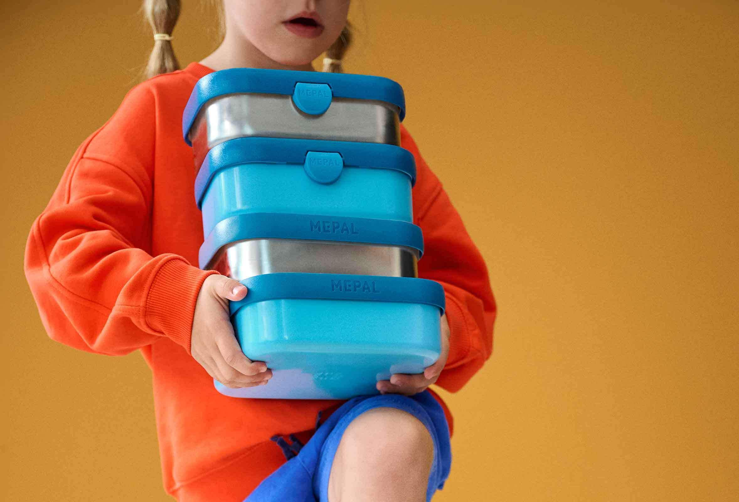Mepal Lunchbox »Brotdose XL Campus (2026) 18,4 x 18,2 x 6,5 cm« Spülmaschinenfest