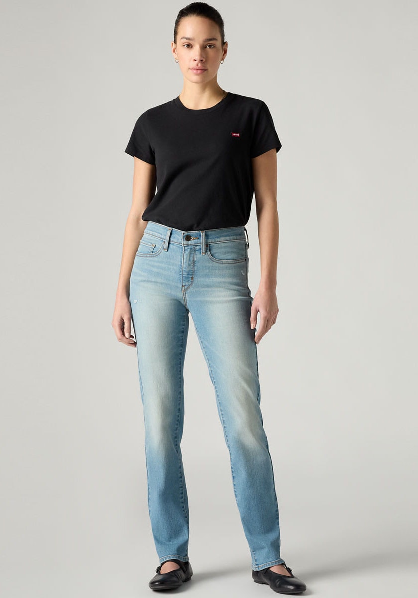 Levi's® Gerade Jeans »314 Shaping Straight« mit Stretch