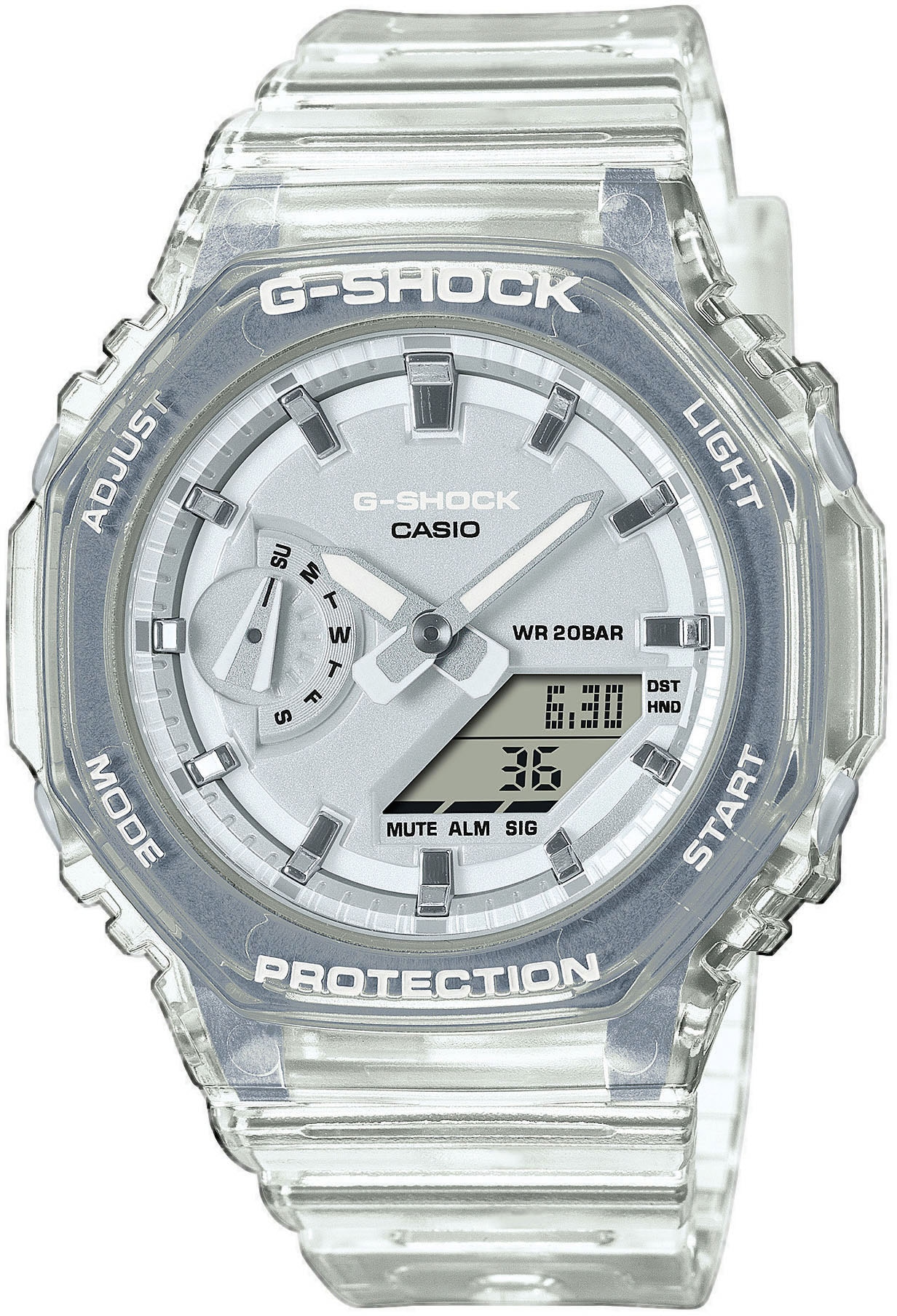 Chronograph »GMA-S2100SK-7AER«, Quarzuhr, Armbanduhr, Damen, Herren, digital, bis 20...