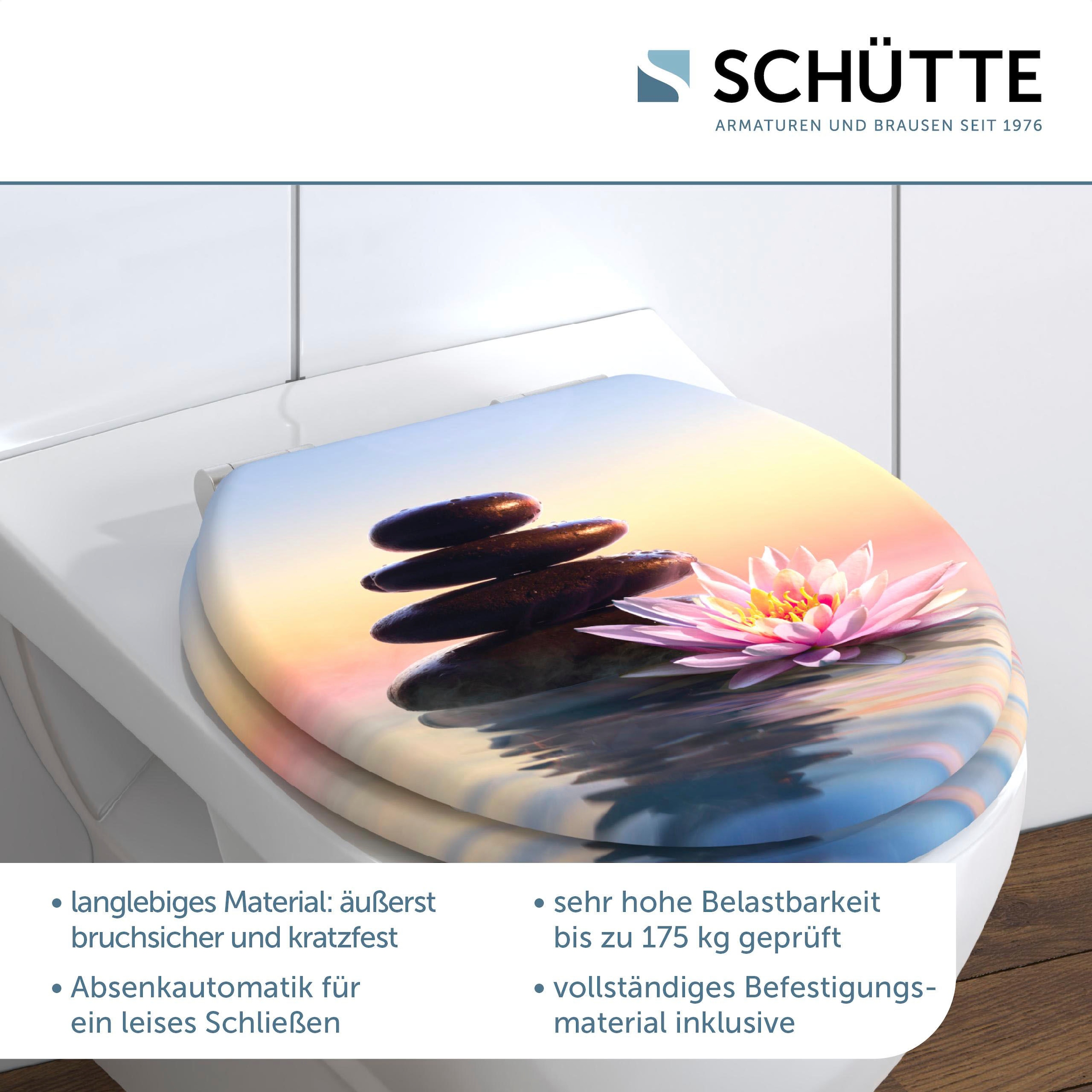 Schütte WC-Sitz »SUNSET DREAM«, Toilettendeckel, mit Absenkautomatik