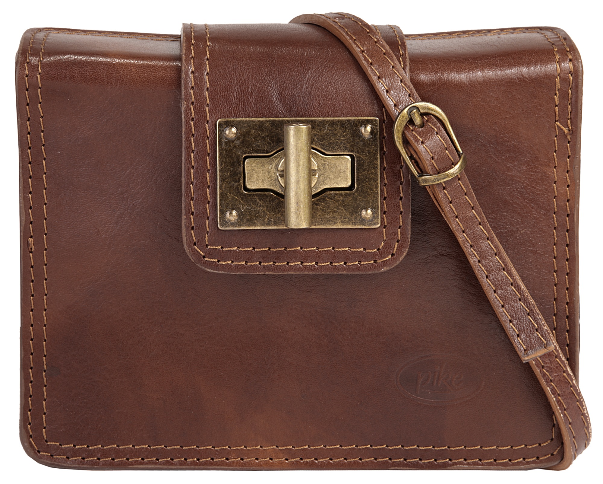 Piké Umhängetasche, echt Leder, Made in Italy kaufen