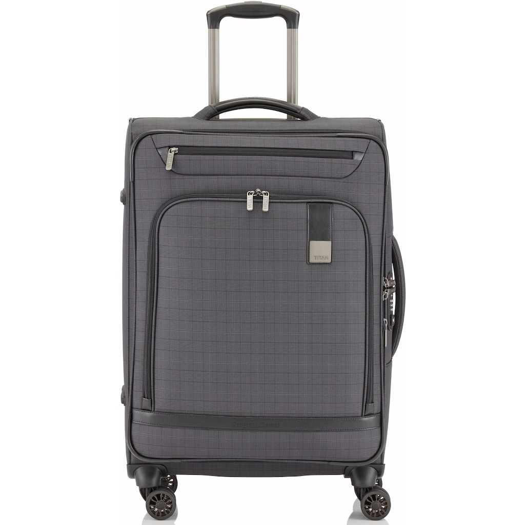 TITAN® Weichgepäck-Trolley »CEO, 68 cm«, 4 Rollen