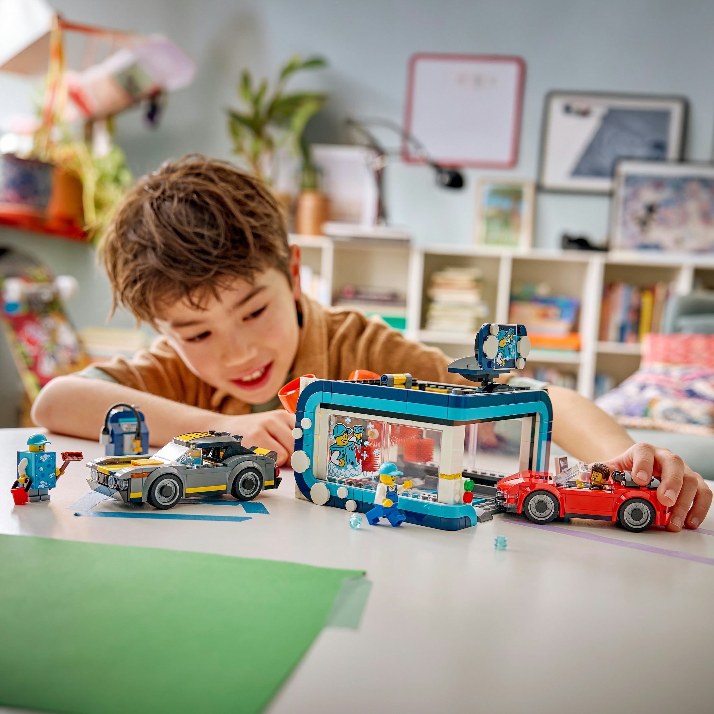 LEGO® Konstruktionsspielsteine »Waschstraße (60497), LEGO City« Made in Europe