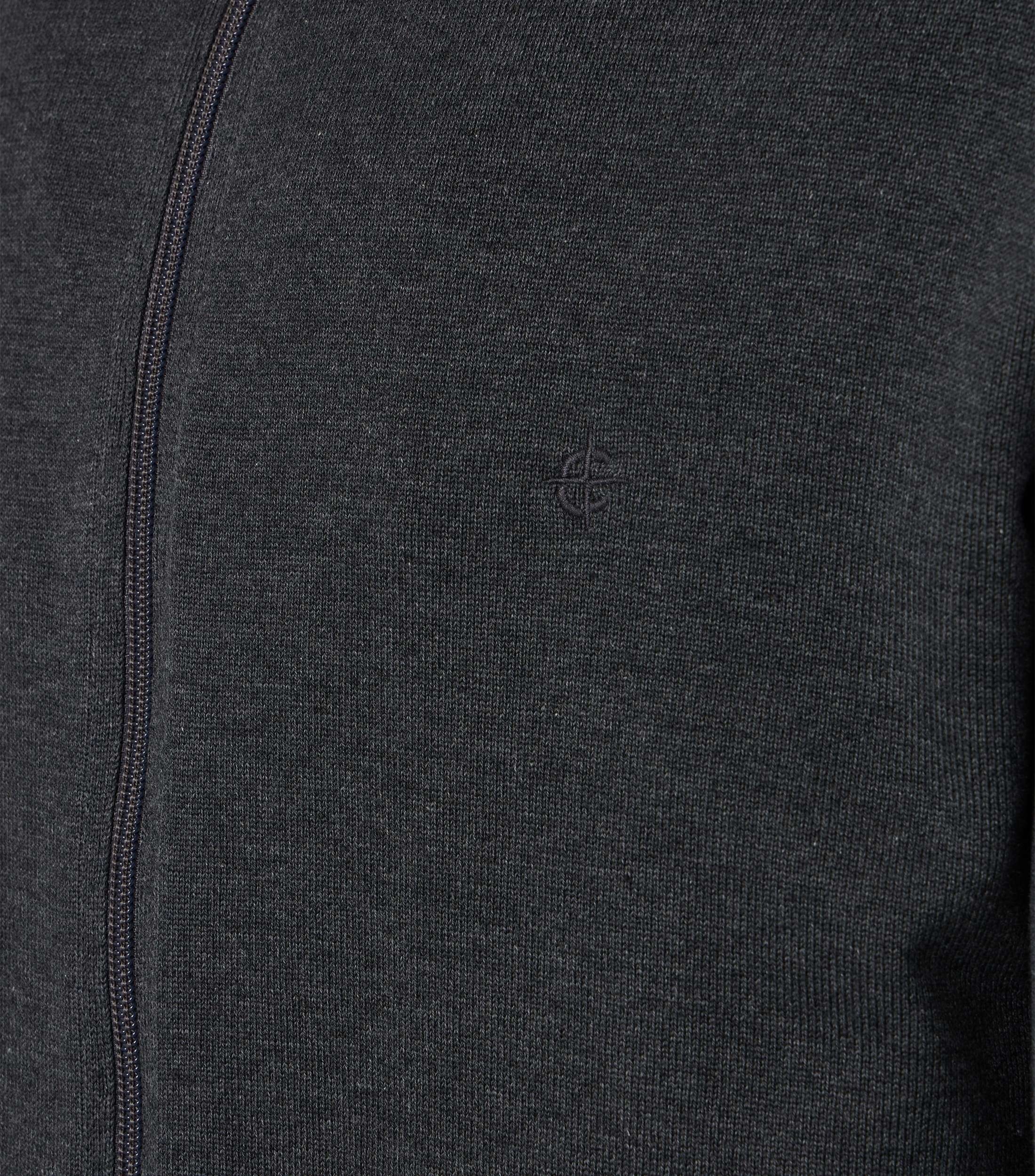 CASAMODA Strickjacke »Strickjacke« mit Reißverschluss und Blouson-Kragen