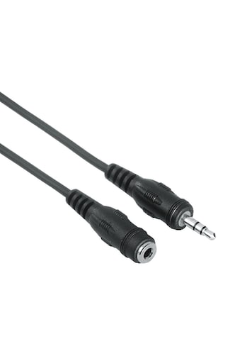 Hama Audio-Kabel »Stereo, AUX, 5 m«, 3,5-mm-Klinke, 3,5-mm-Klinke, Stecker - Kupplung kaufen