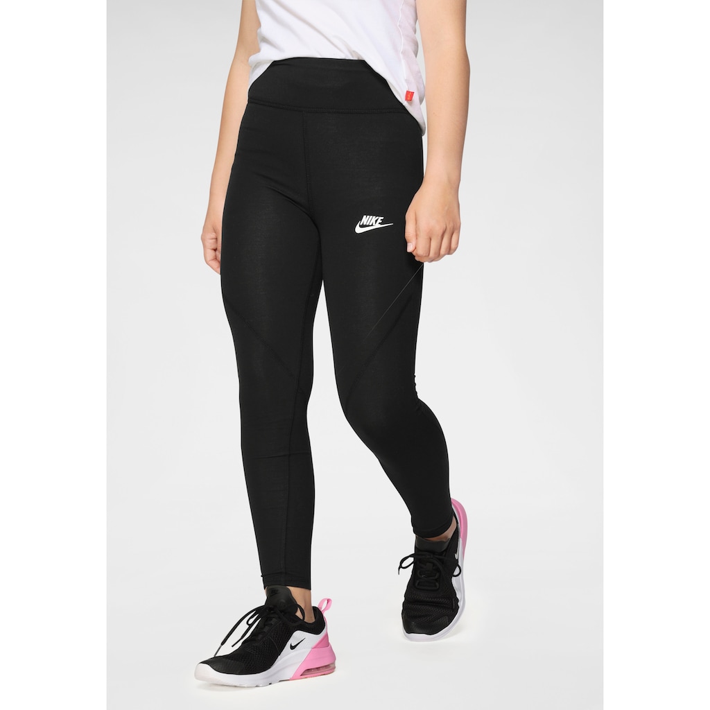 Nike Sportswear Leggings »FAVORITES BIG KIDS' (GIRLS') HIGH-WAISTED LEGGINGS - für Kinder«